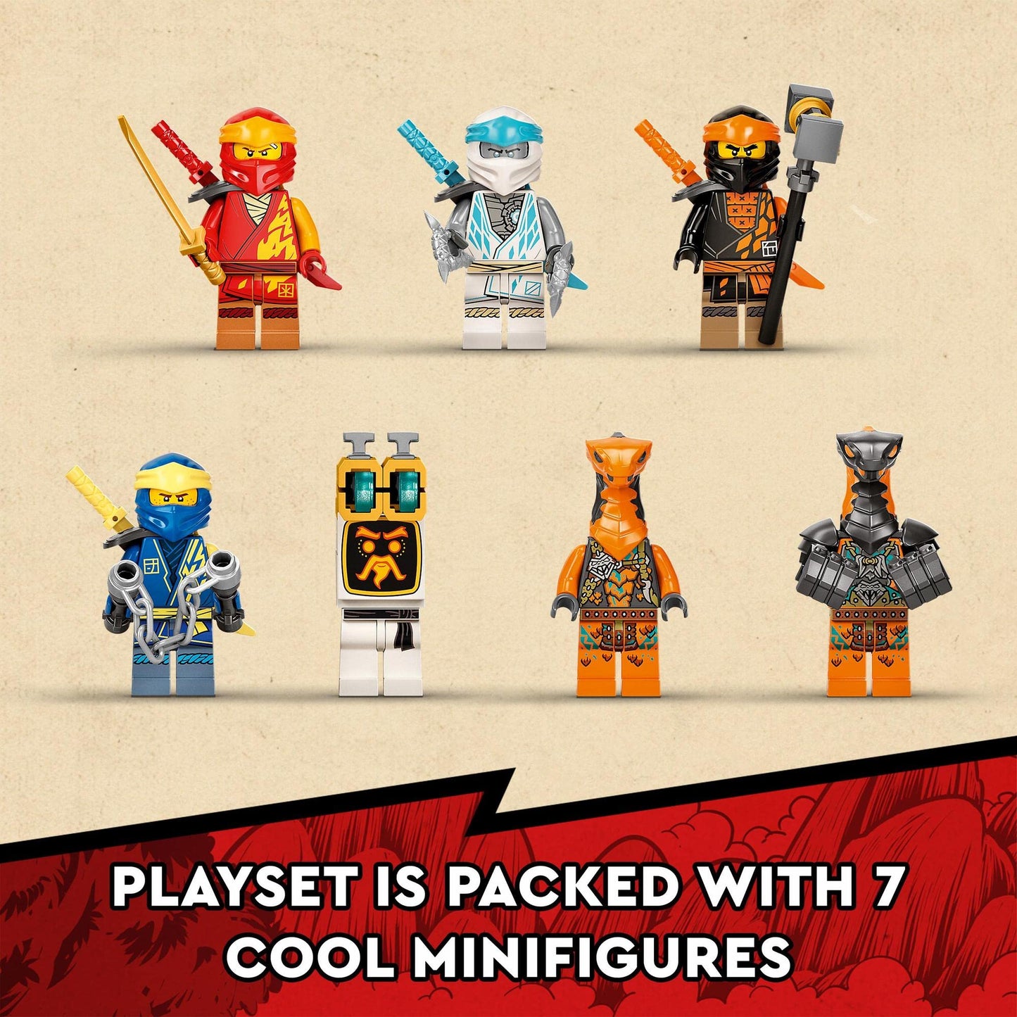 LEGO NINJAGO Ninja Ultra Combo Mech Vehicle Playset Building Kit 71765 Amazon