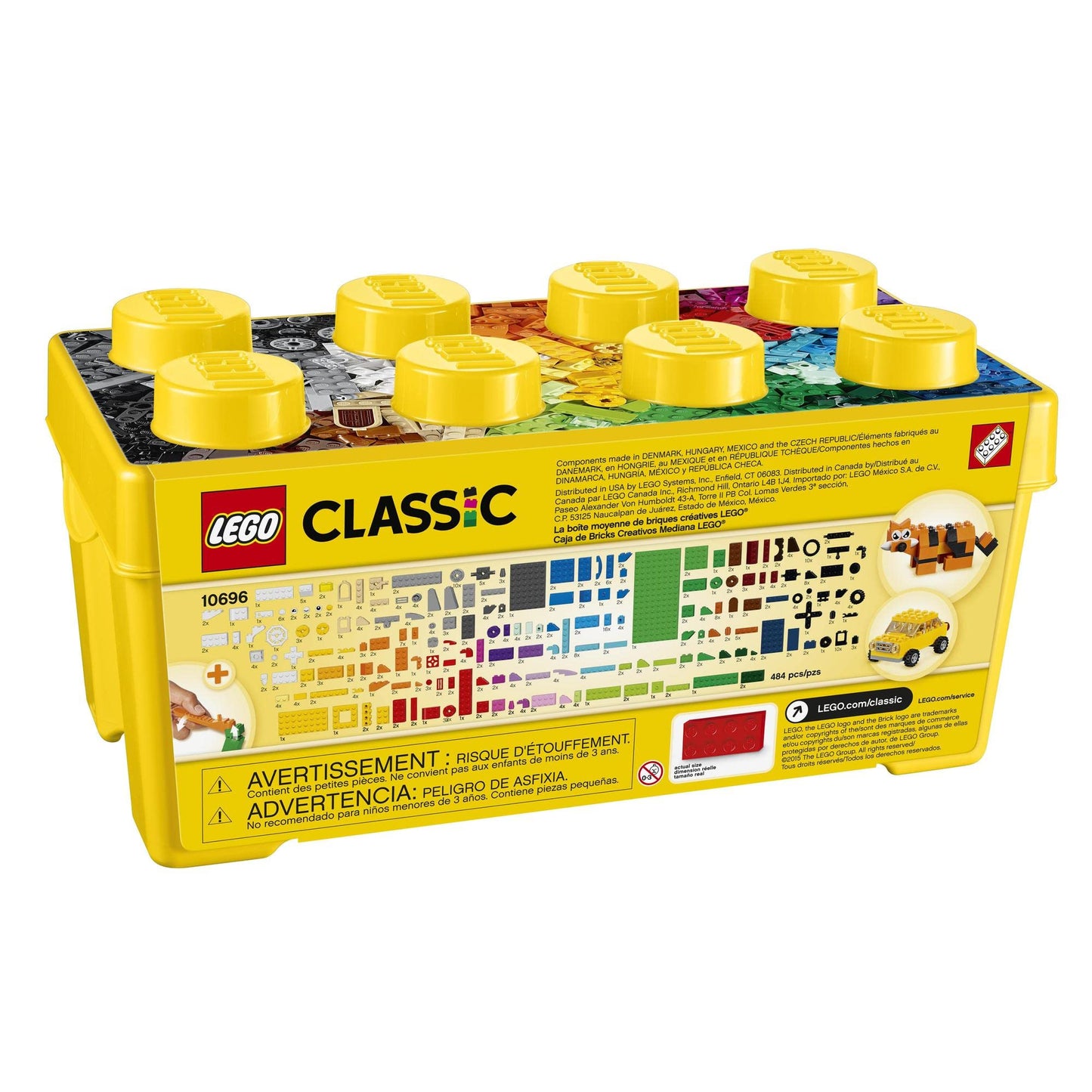 LEGO® Classic Medium Creative Brick Box 10696 Playset Toy Amazon
