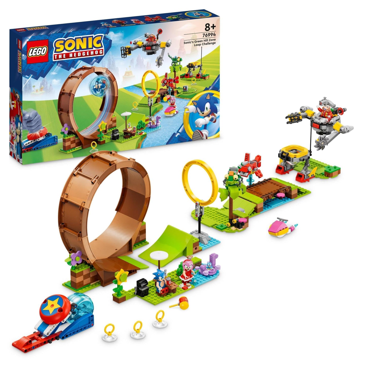 LEGO Sonic The Hedgehog™ Sonic’s Green Hill Zone Loop Challenge 76994 Building Toy