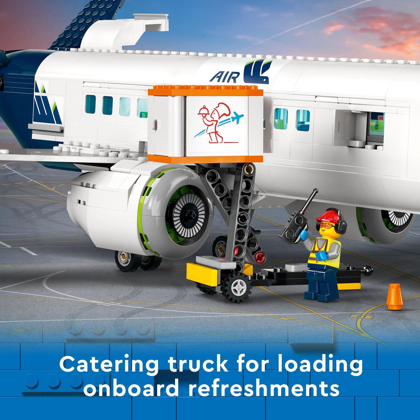 LEGO City Passenger Aeroplane 60367 Brick Island