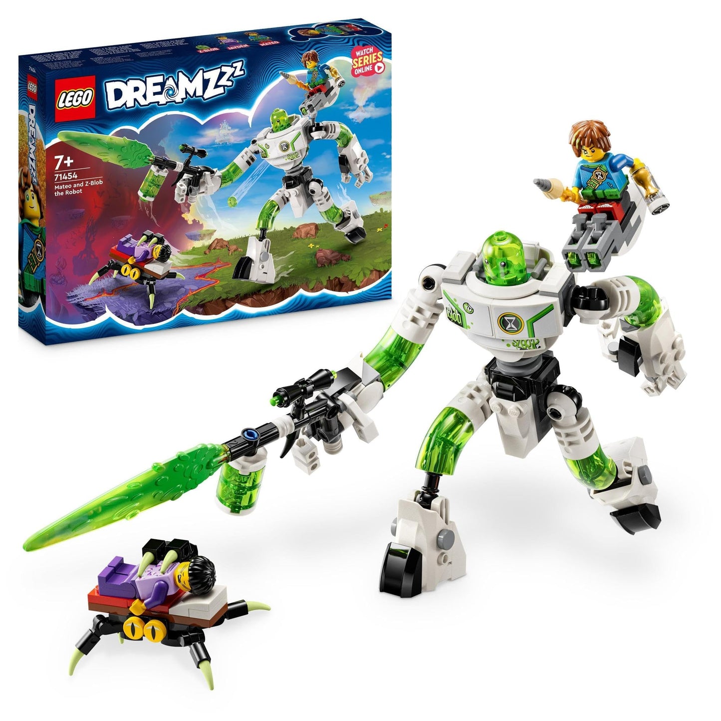 LEGO® DREAMZzz™ Mateo and Z-Blob The Robot 71454 Building Toy