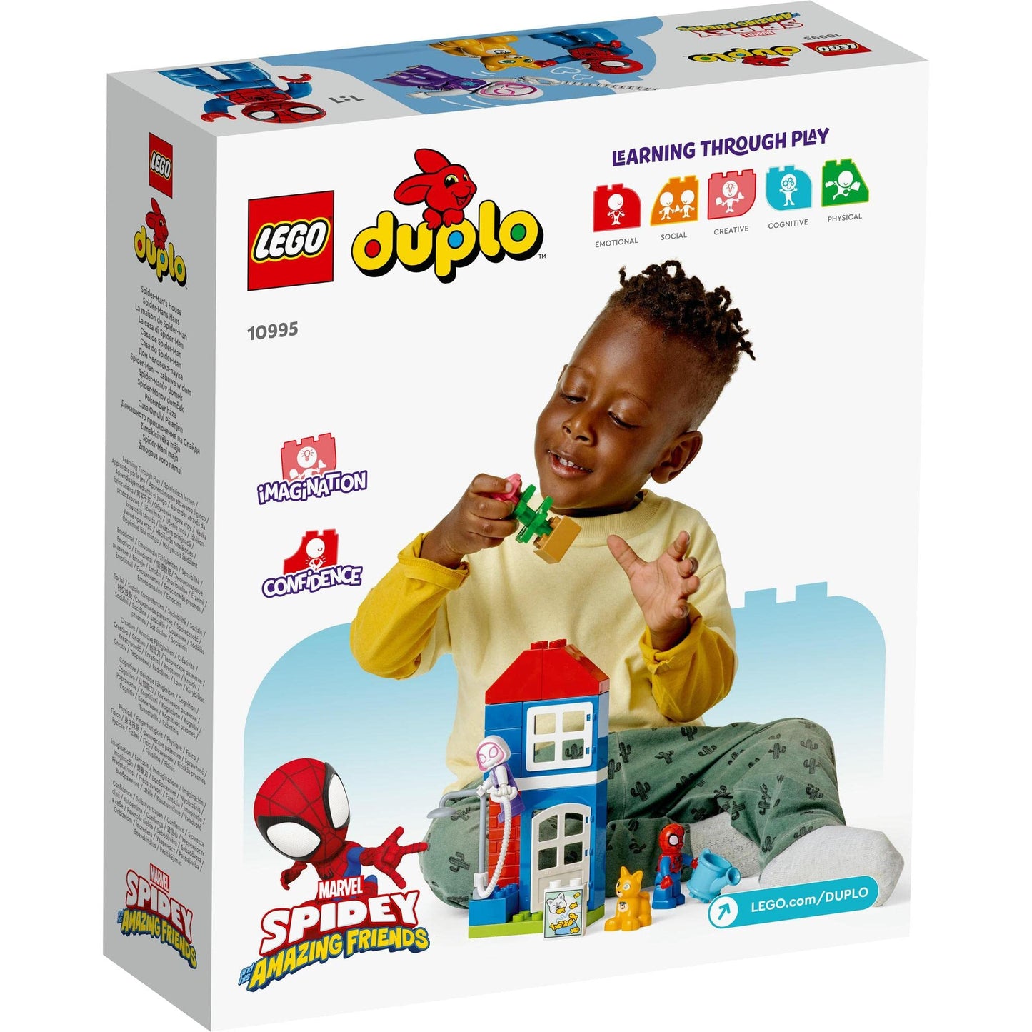LEGO® DUPLO® Marvel Super Heroes Spider-Man’s House 10995 Building Toy Amazon