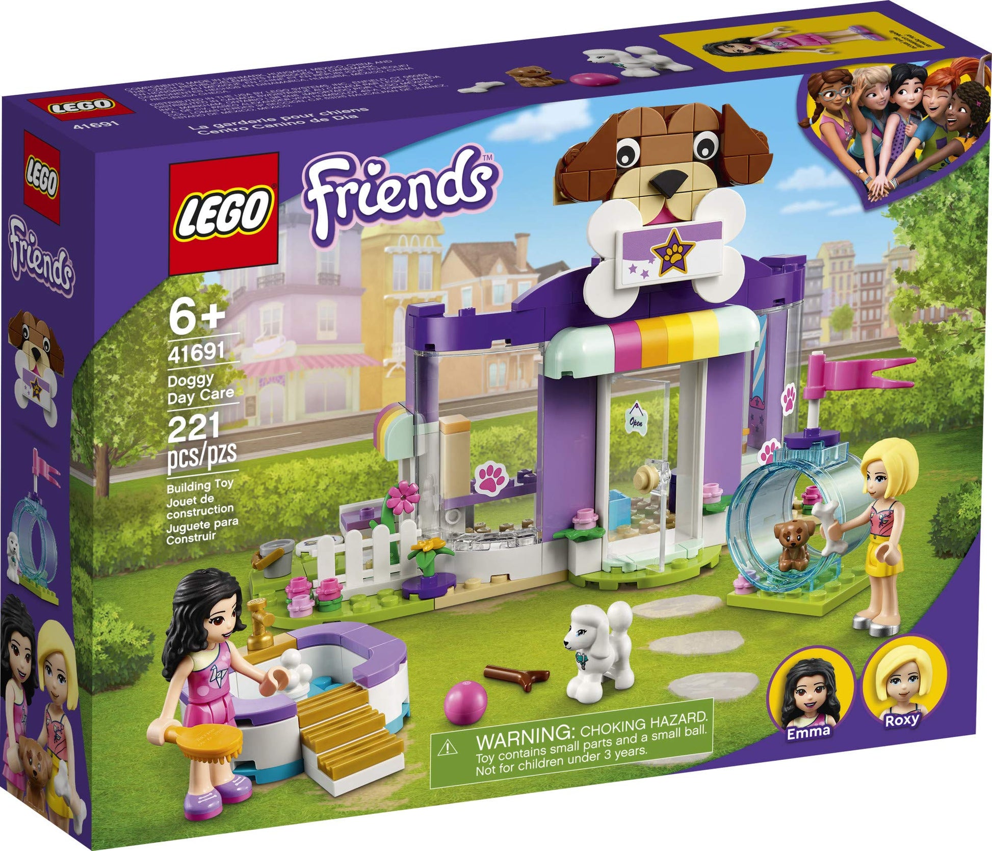LEGO Friends Doggy Day Care 41691 Building Kit Amazon