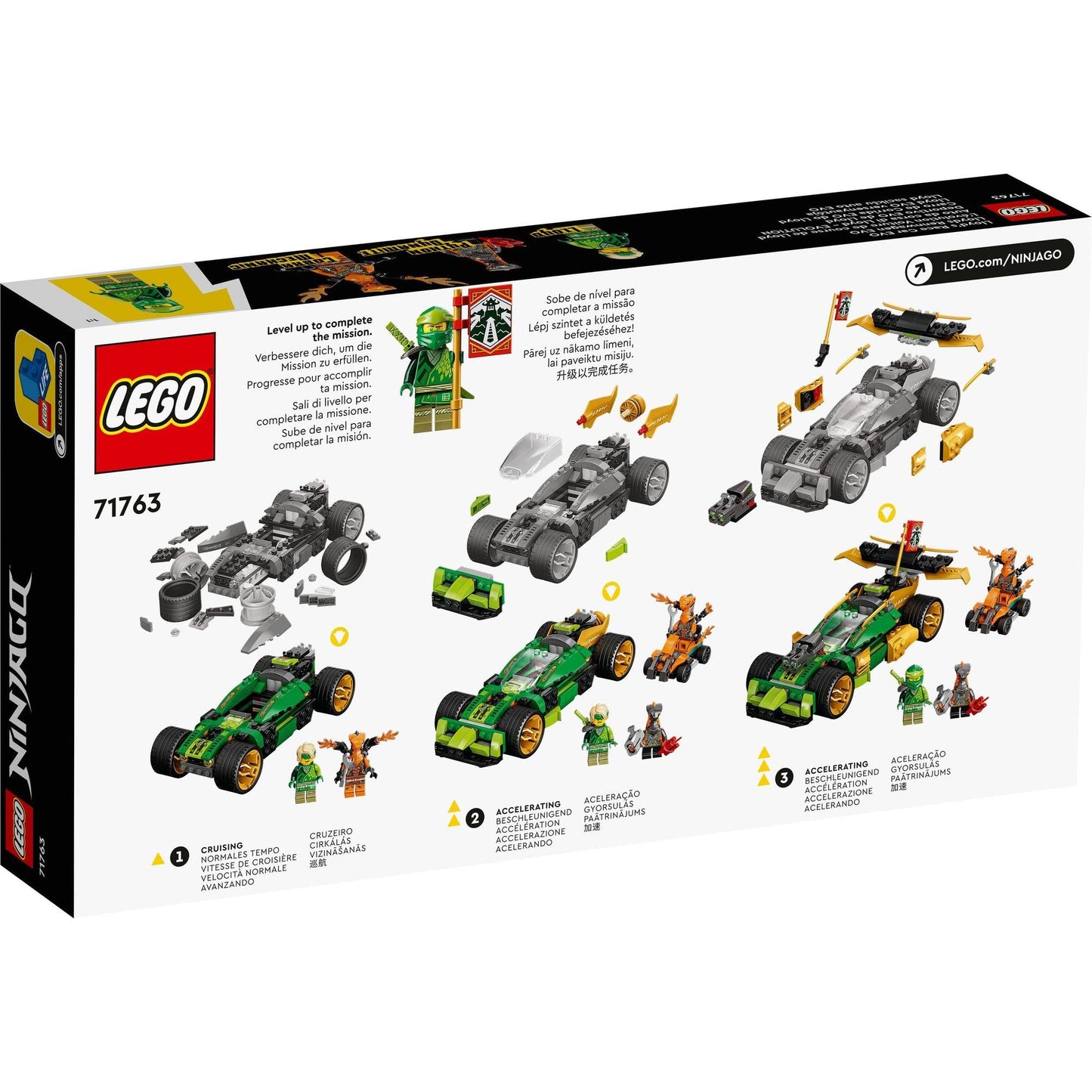 LEGO NINJAGO Lloyd’s Race Car EVO Building Kit 71763 Amazon