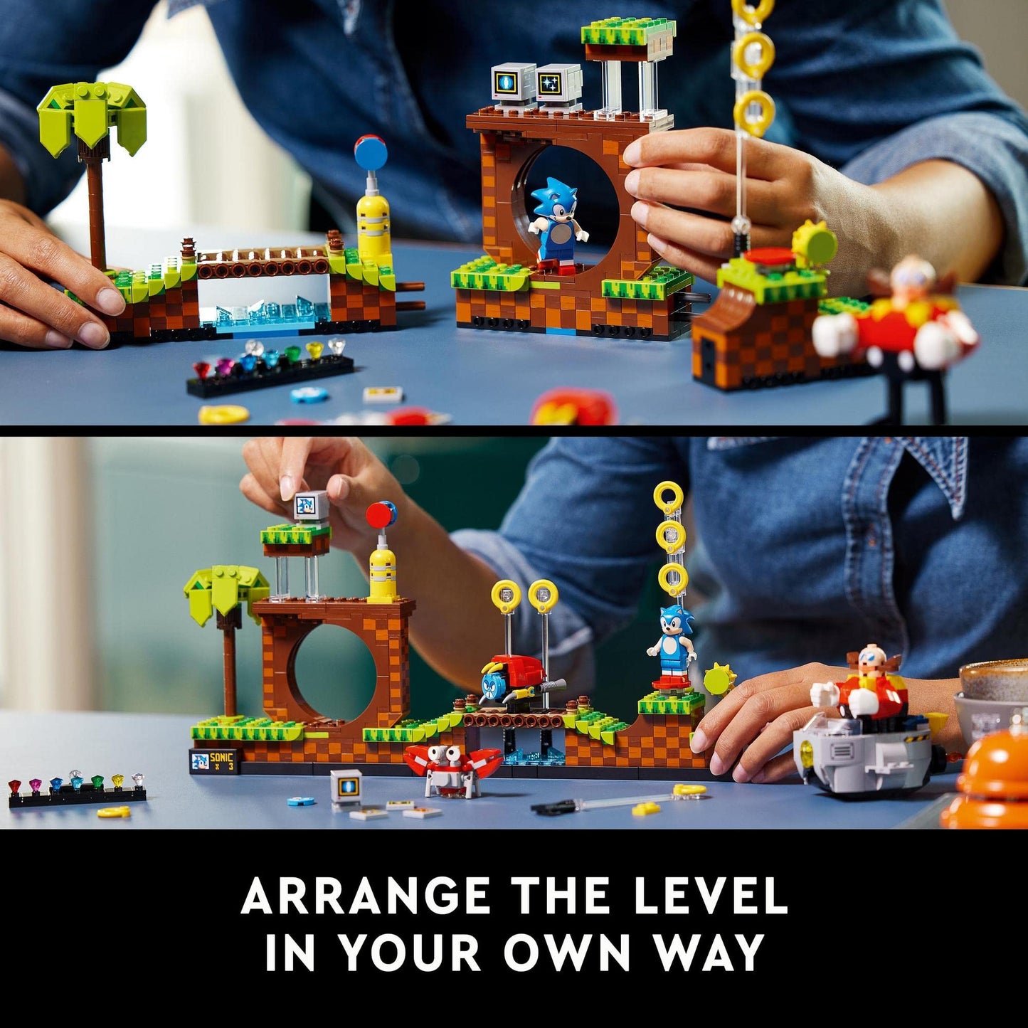 LEGO Ideas Sonic The Hedgehog – Green Hill Zone Building Kit Amazon