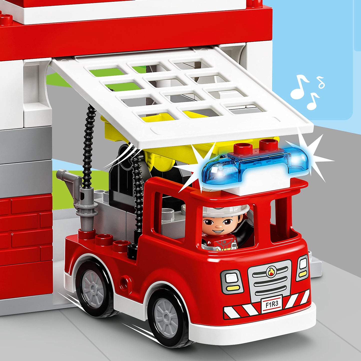 LEGO DUPLO Fire Station & Helicopter Playset 10970 Amazon