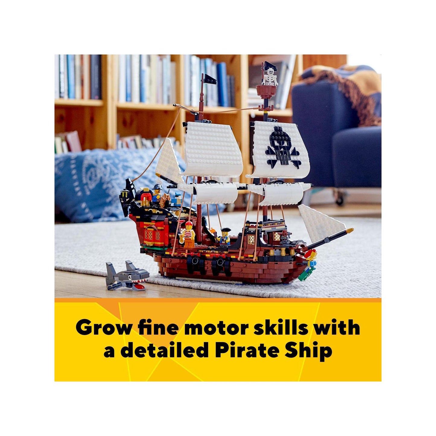 LEGO Creator 3in1 Pirate Ship 31109 Building Kit