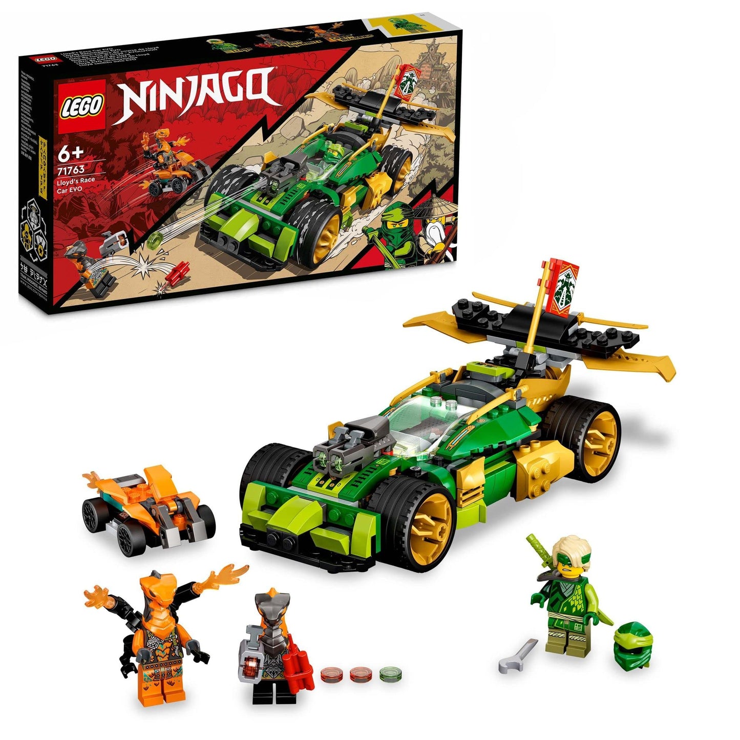LEGO NINJAGO Lloyd’s Race Car EVO Building Kit 71763