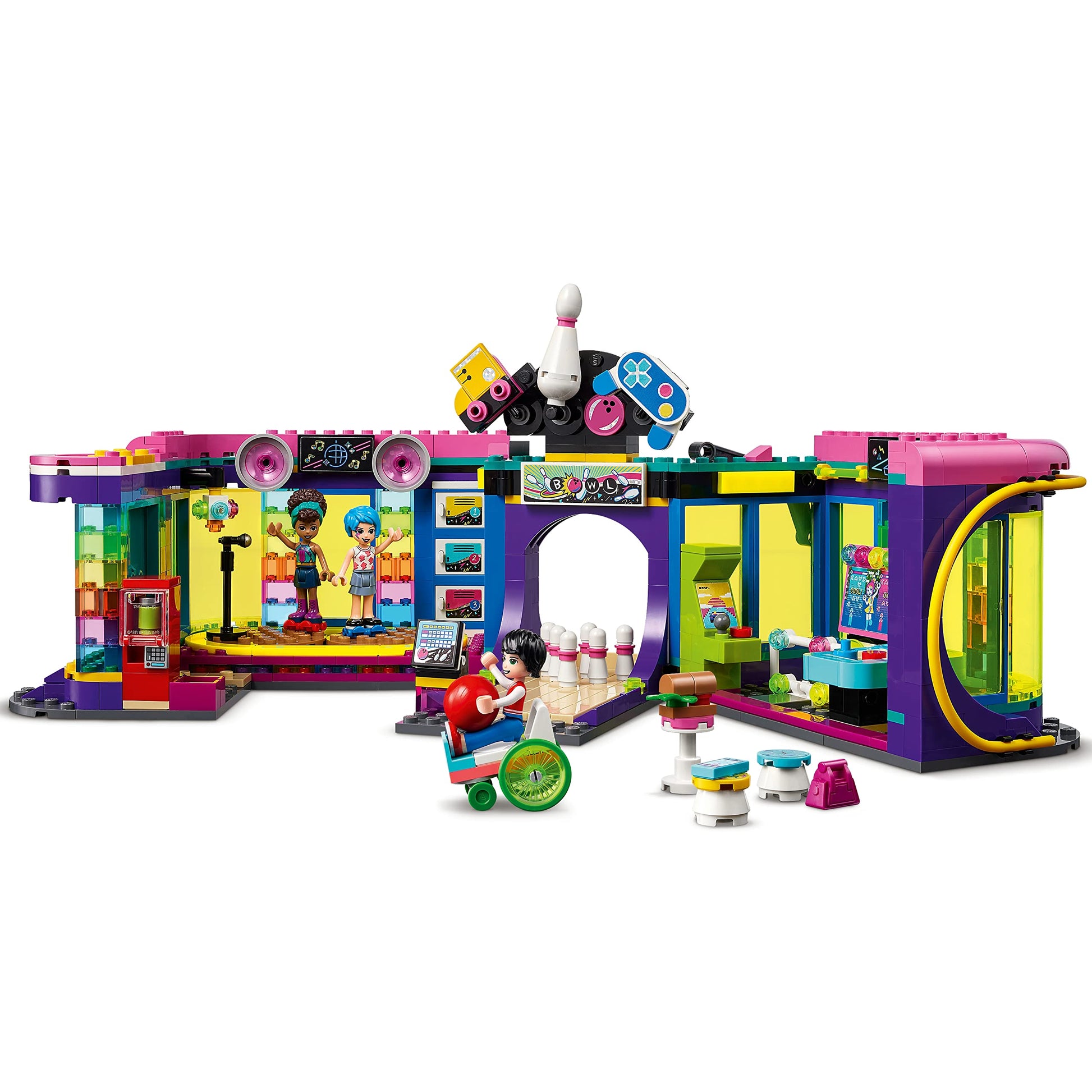 LEGO Friends Roller Disco Arcade with Toy  41708 Amazon