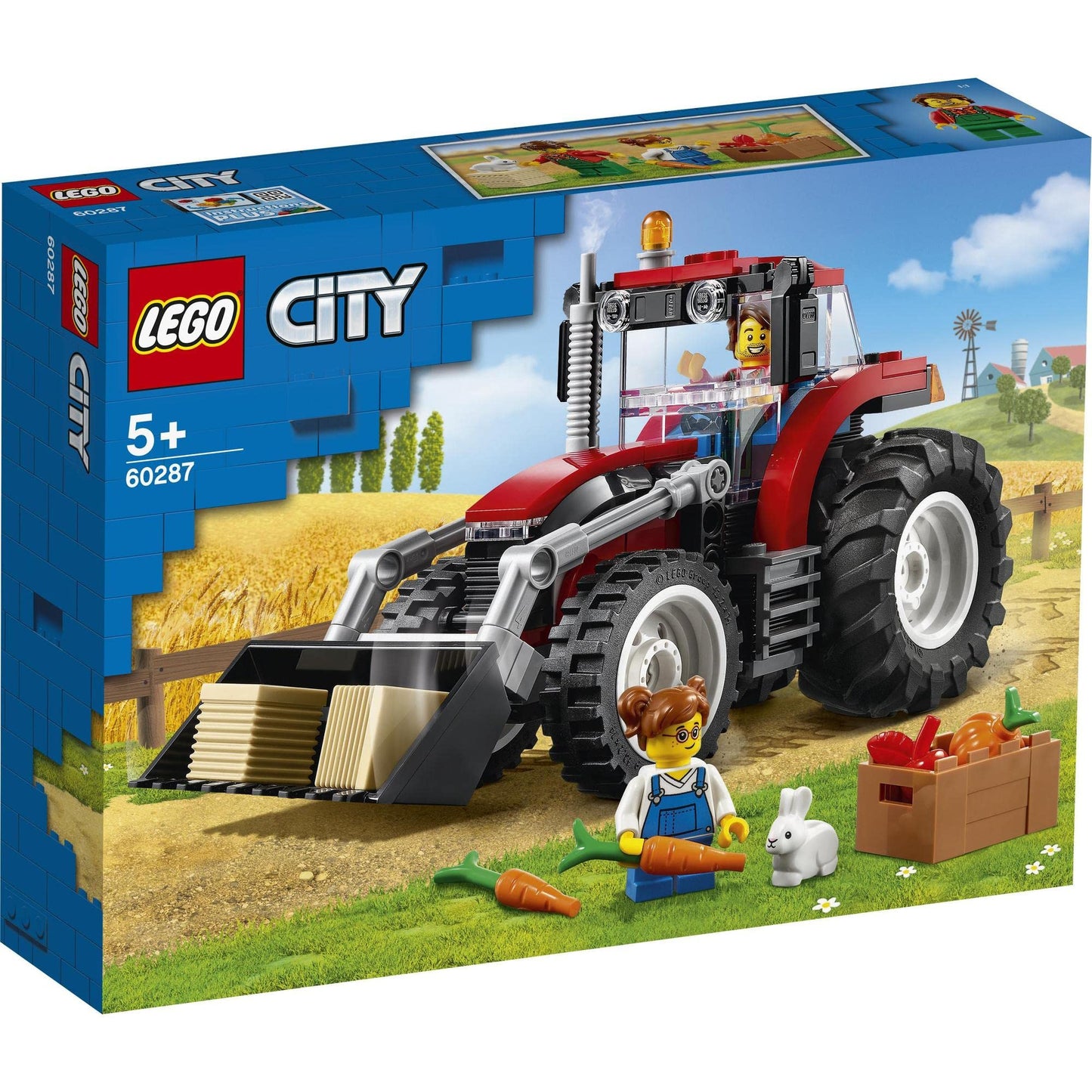 LEGO® City Tractor 60287 Building Kit; Cool Toy Amazon