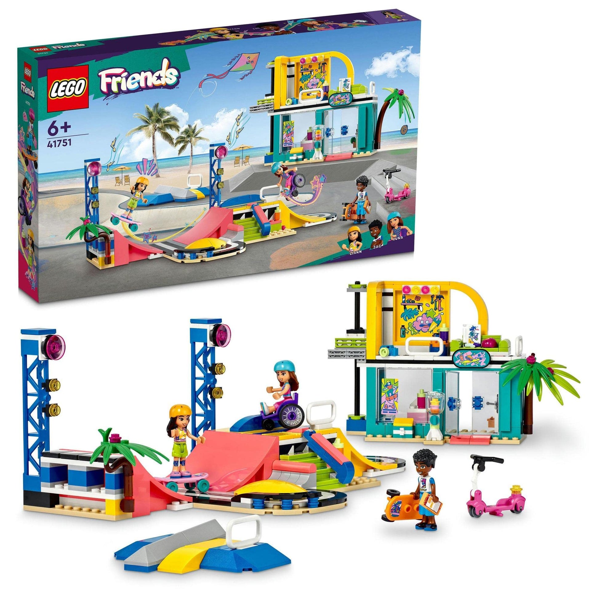 LEGO Friends Skate Park 41751 Amazon