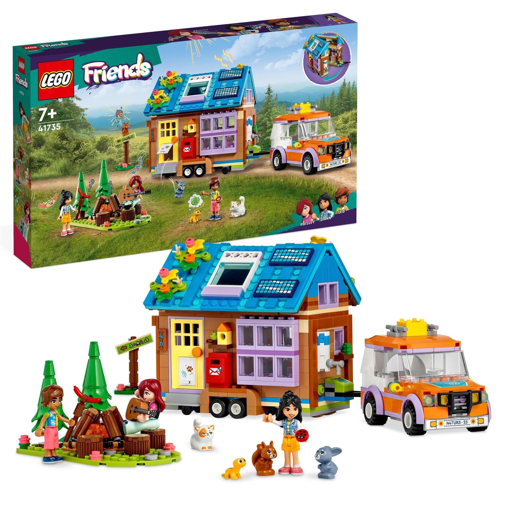 LEGO Friends Mobile Tiny House 41735 Amazon