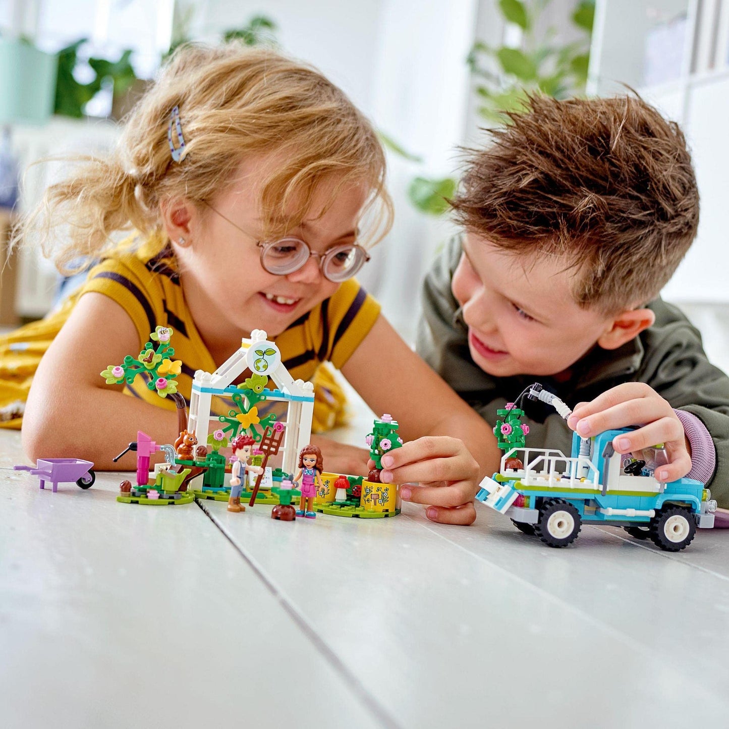 LEGO Friends Tree-Planting Vehicle 41707 Kids Building and Construction Toy, Building Toy, Role Play Toy