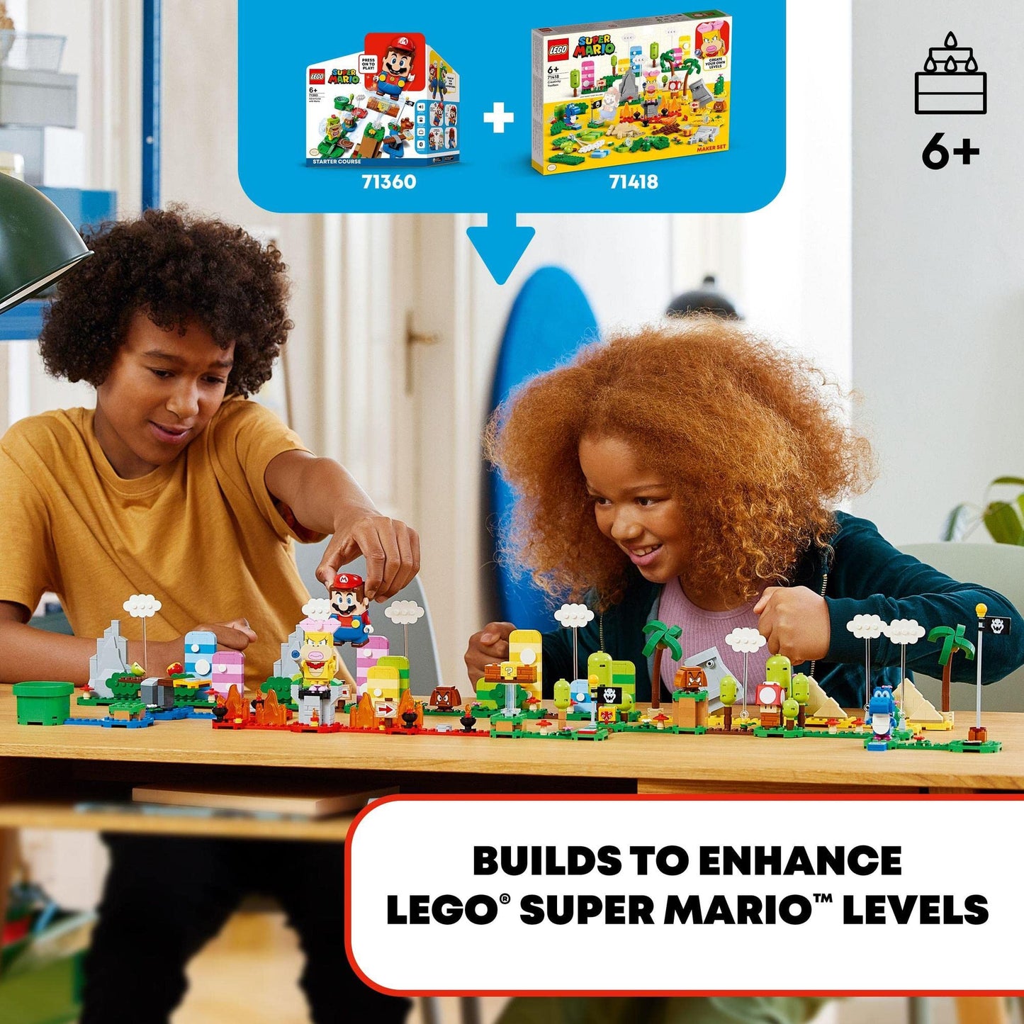 LEGO Super Mario Creativity Toolbox Maker Set 71418 Collectible Building Toy Amazon