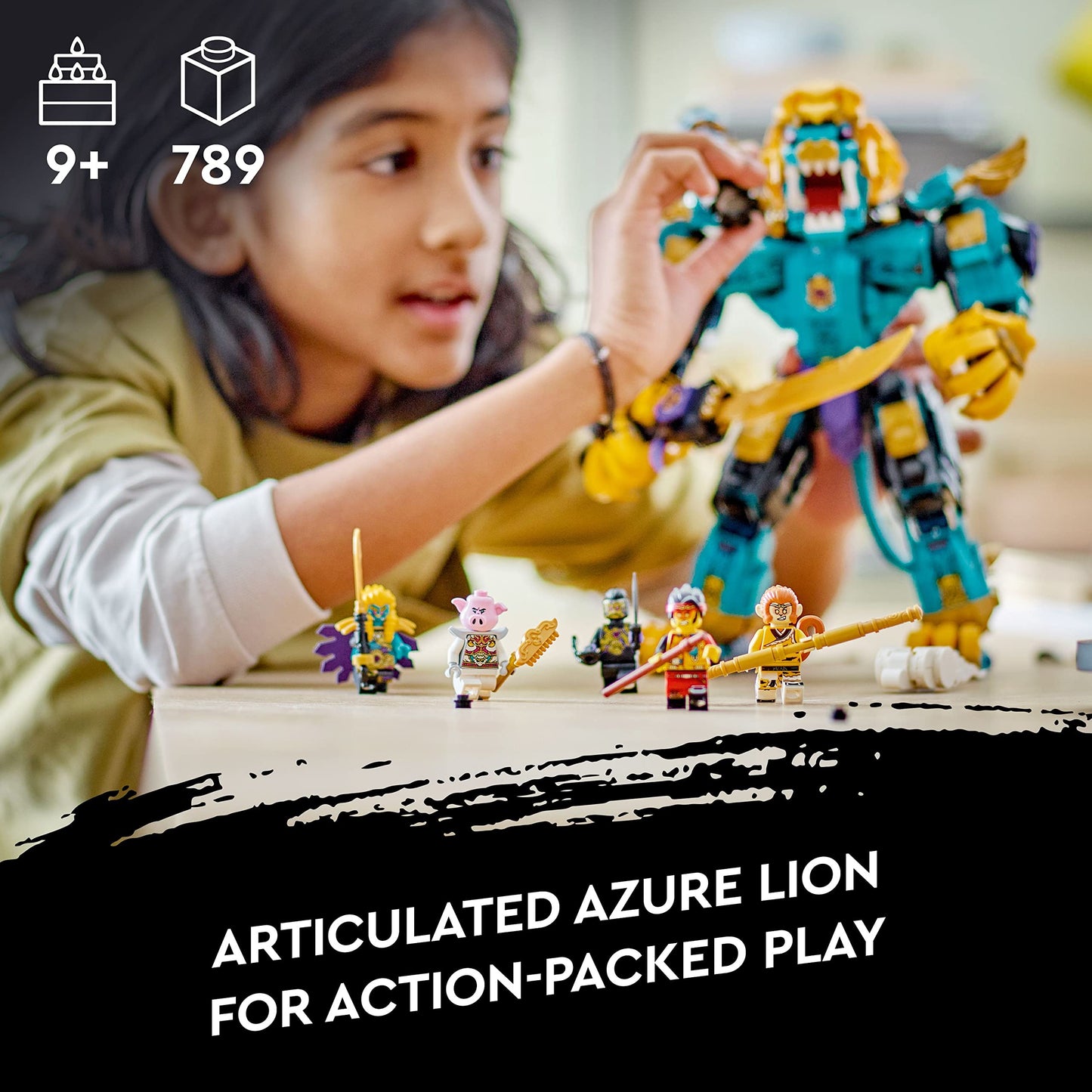 LEGO 80048 The Mighty Azure Lion - New. Amazon