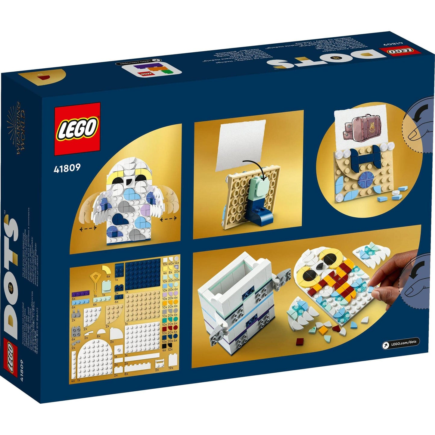 LEGO DOTS Hedwig Pencil Holder 41809 DIY Desk Kit Amazon