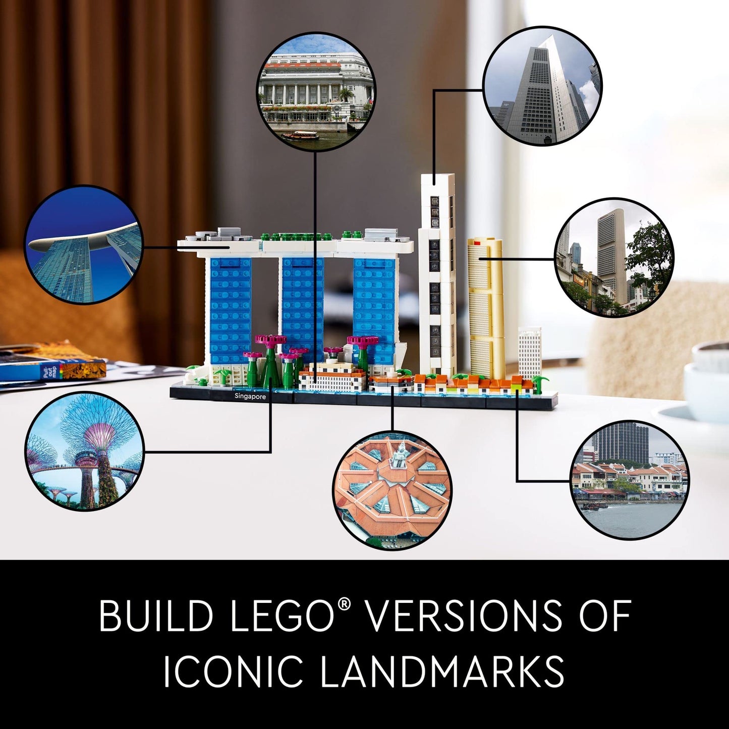 LEGO Architecture Singapore 21057 Brick Island