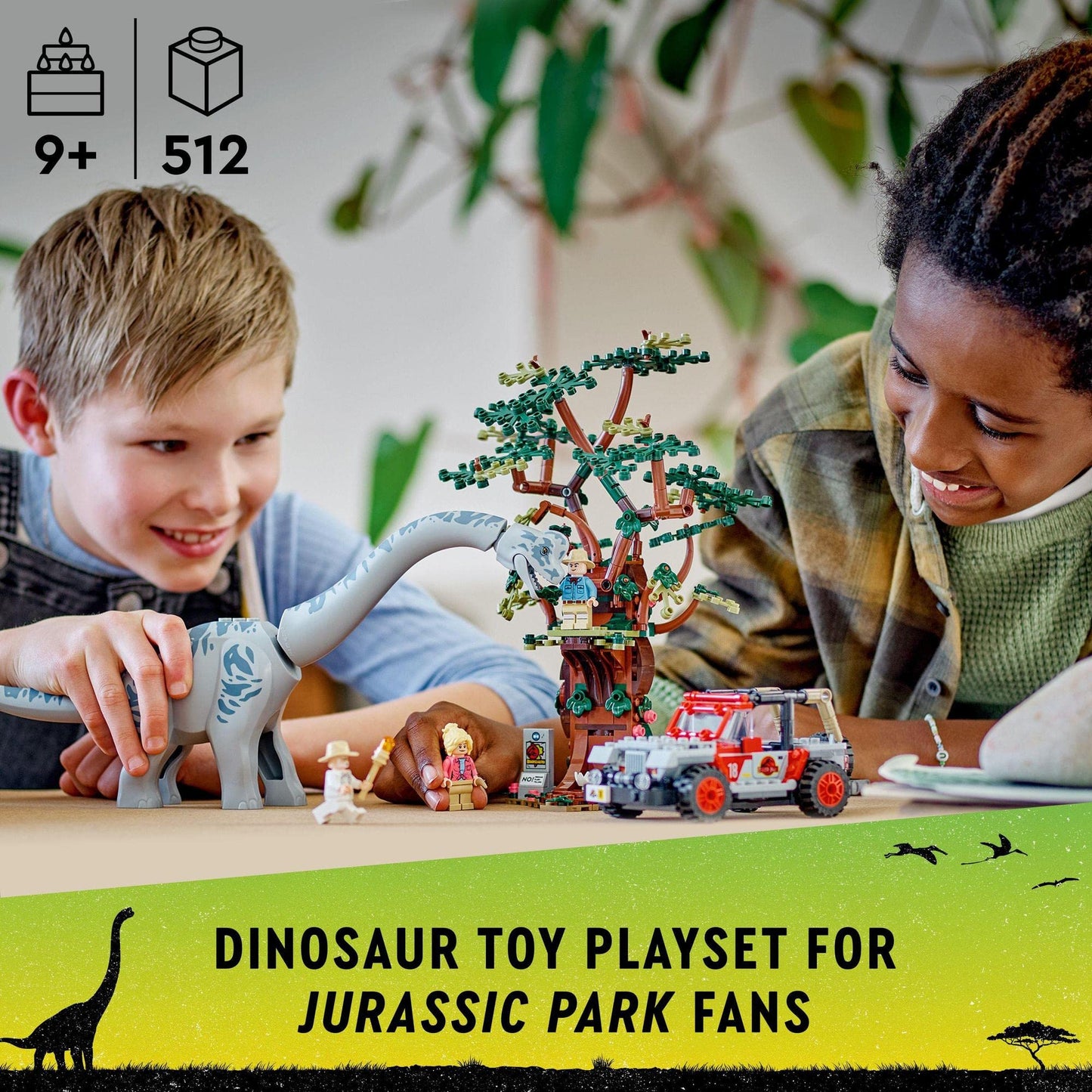 LEGO Jurassic Park Brachiosaurus Discovery 76960 Building Toy Amazon