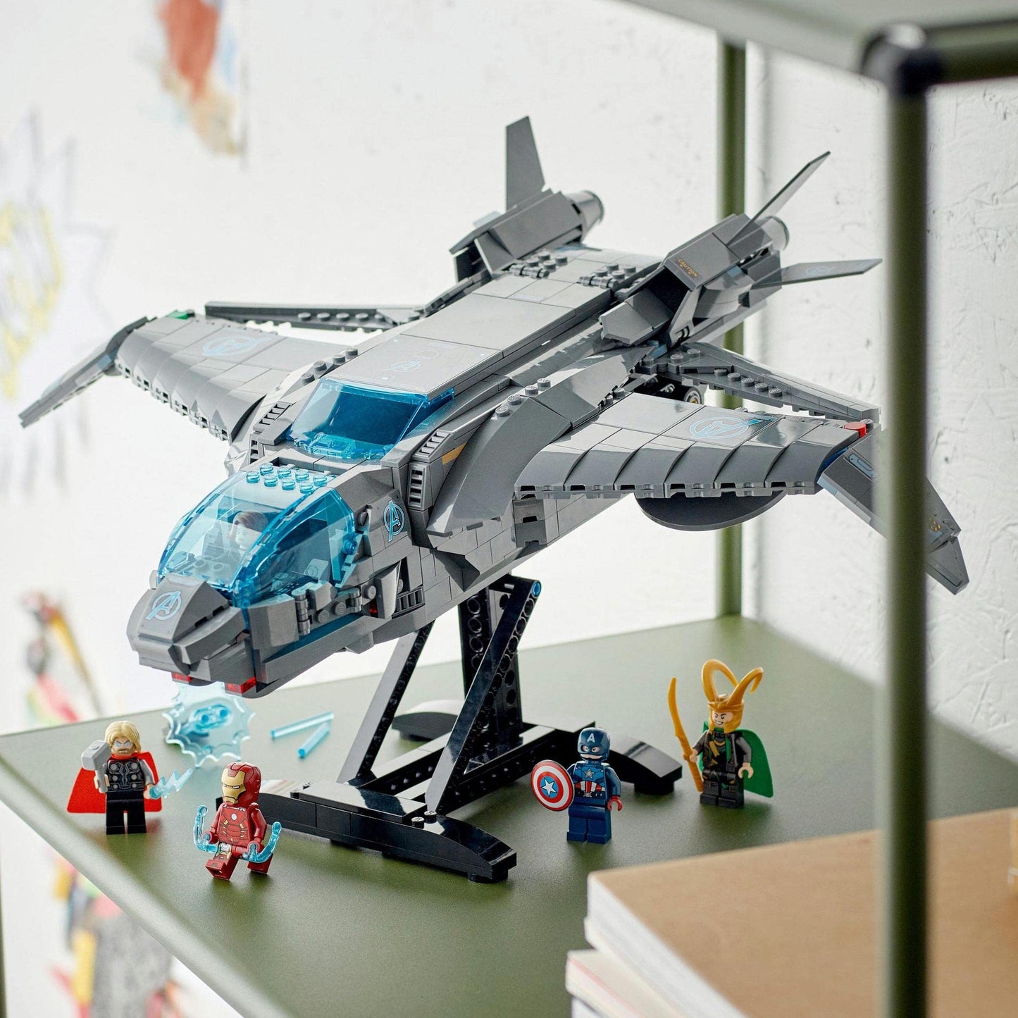 LEGO Super Heroes Marvel The Avengers Quinjet 76248 Building Toy