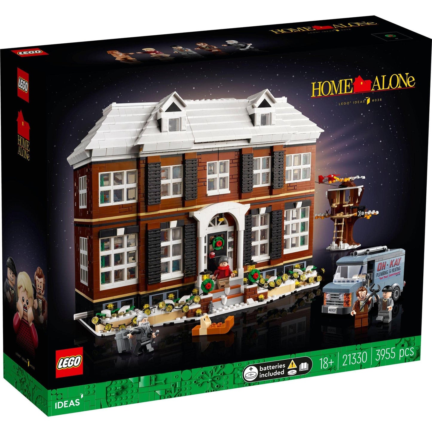 LEGO Ideas Home Alone McCallisters’ House 21330 Amazon