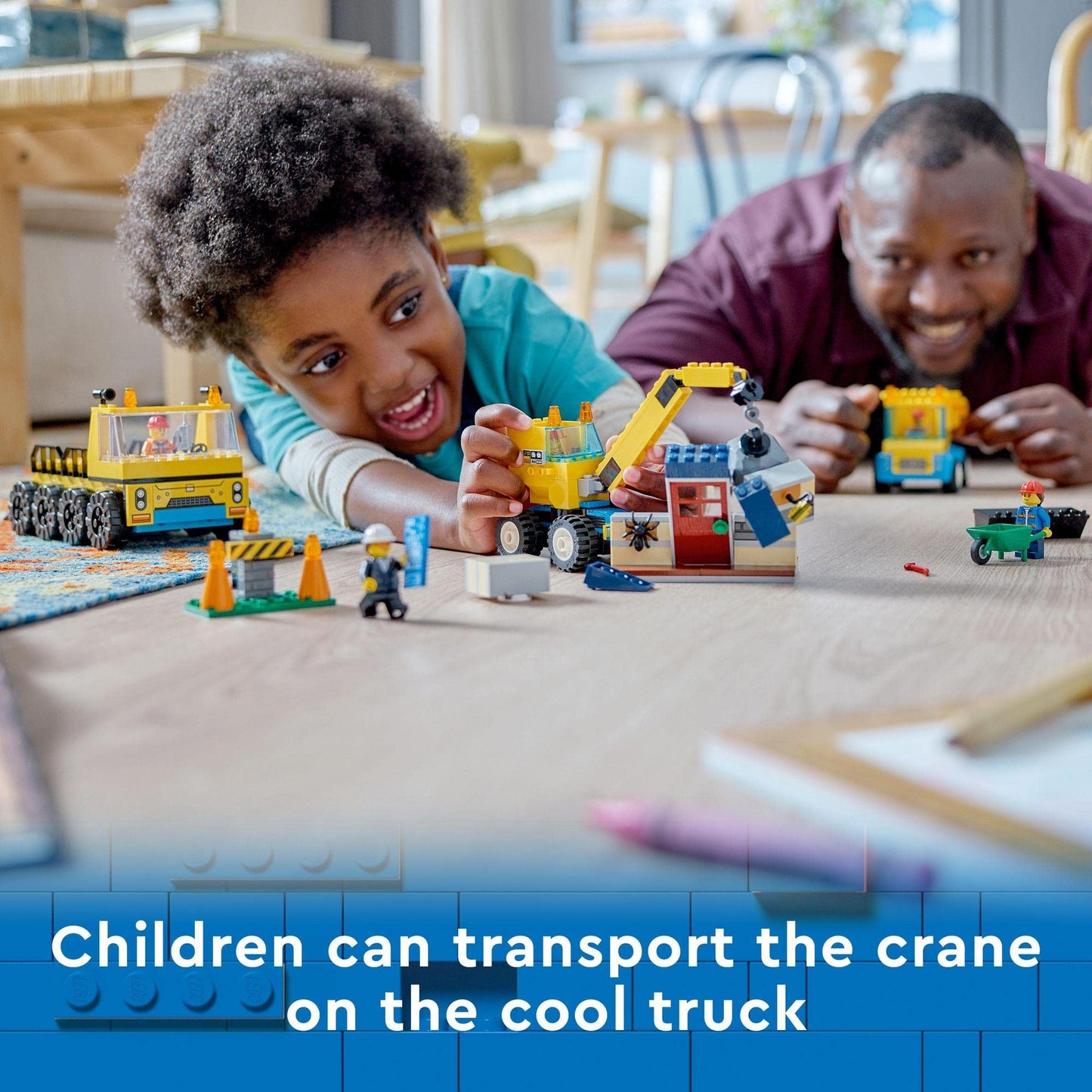 LEGO® City Construction Trucks and Wrecking Ball Crane 60391