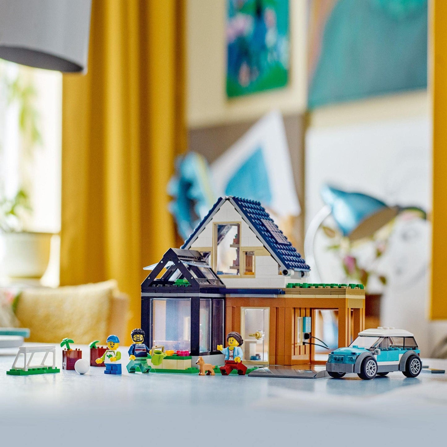 LEGO® City Family House and Electric Car 60398 Building Toy Amazon