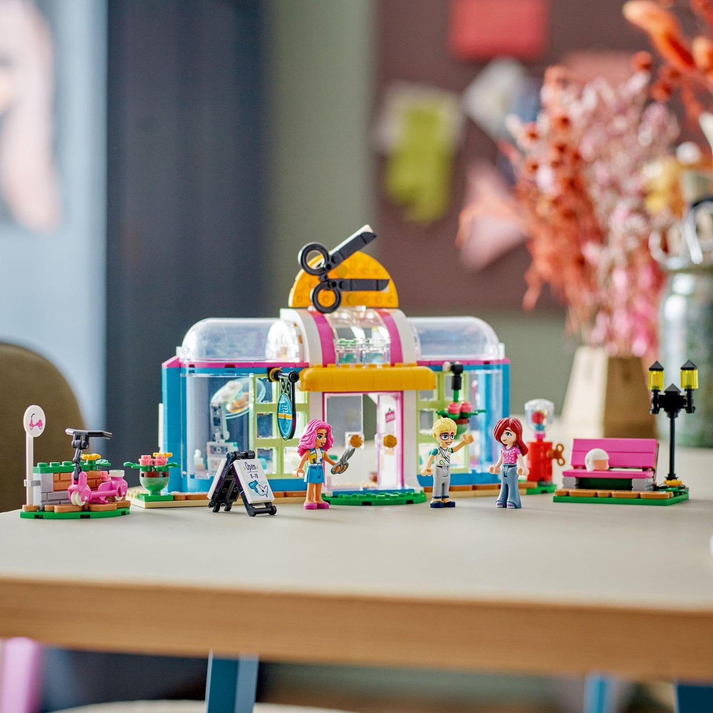 LEGO Friends Hair Salon 41743 Building Toy Set Amazon
