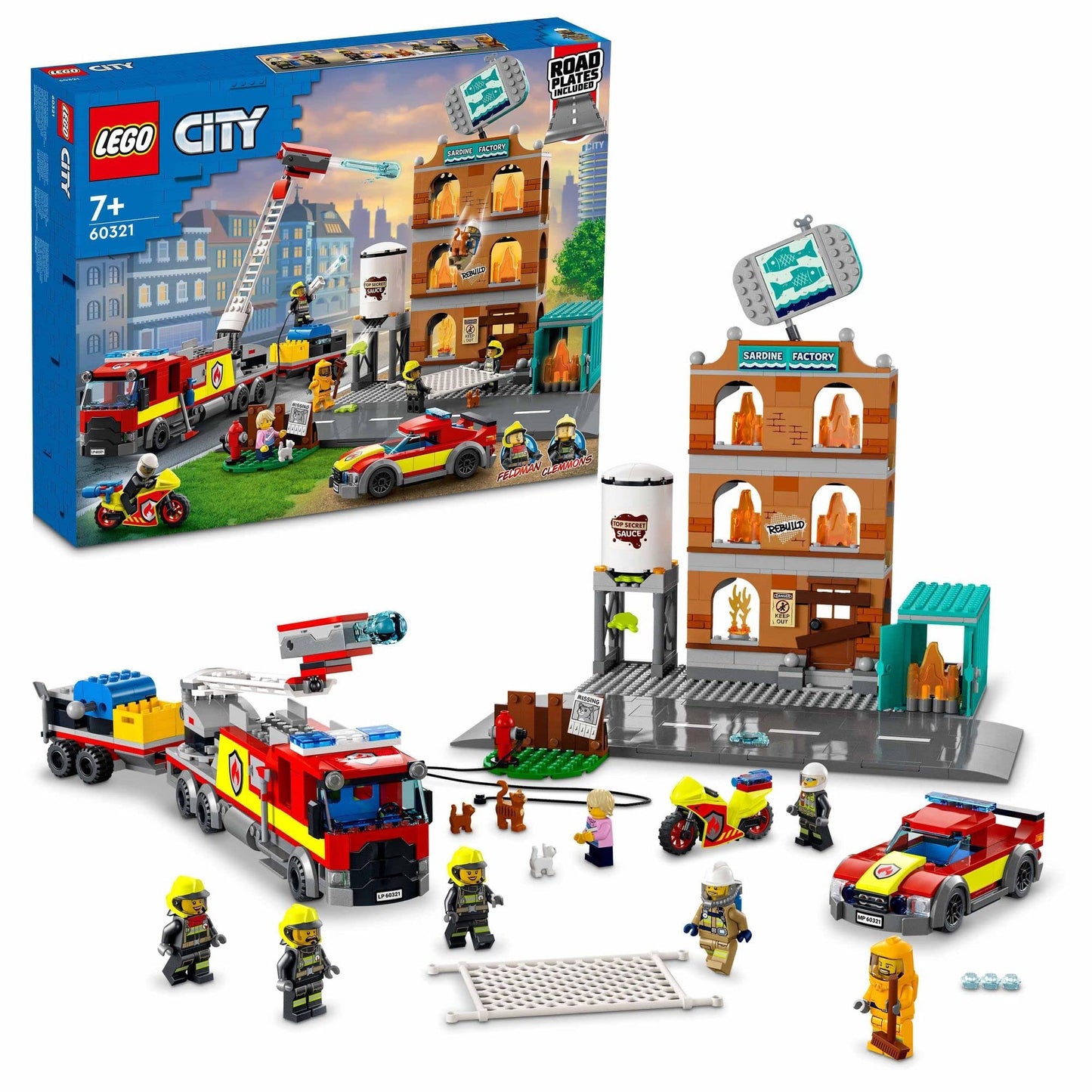 LEGO 60321 City Fire Brigade Amazon