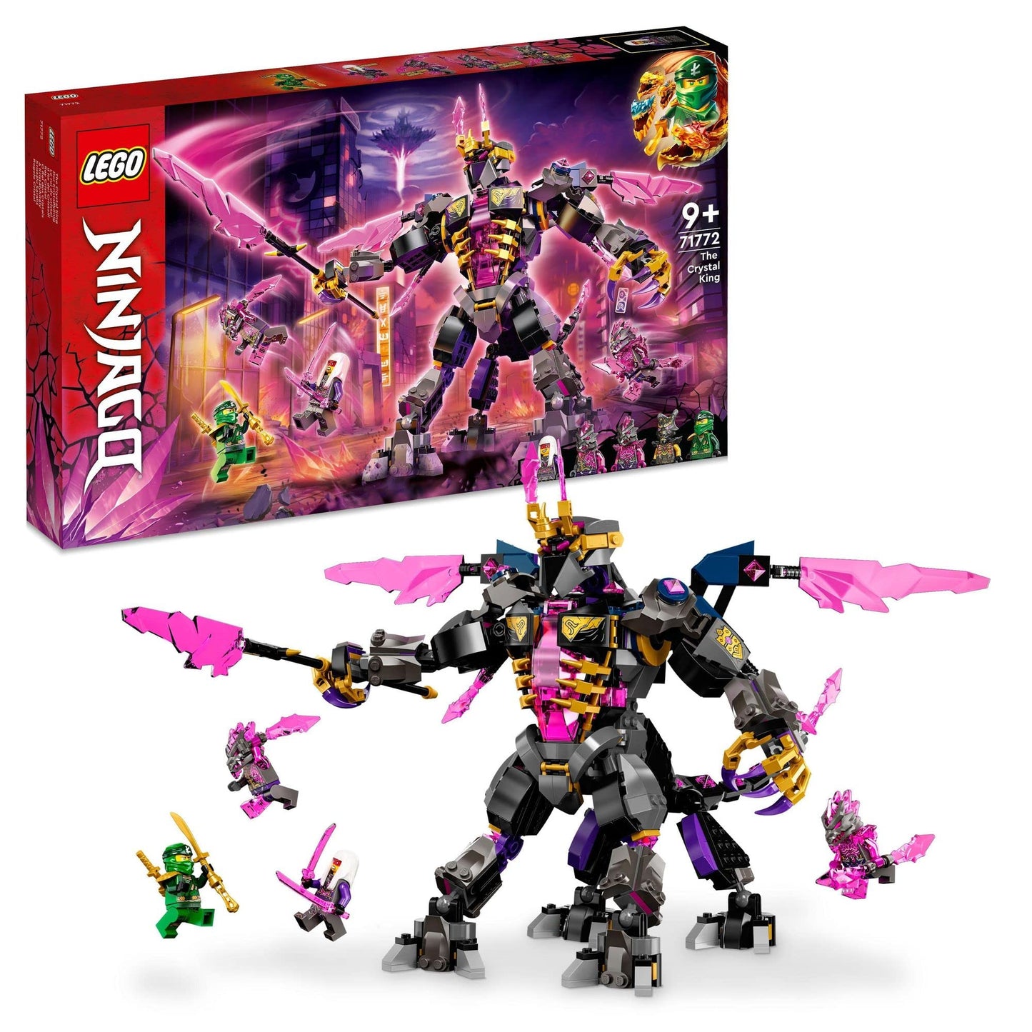LEGO NINJAGO The Crystal King Building Kit 71772 Amazon