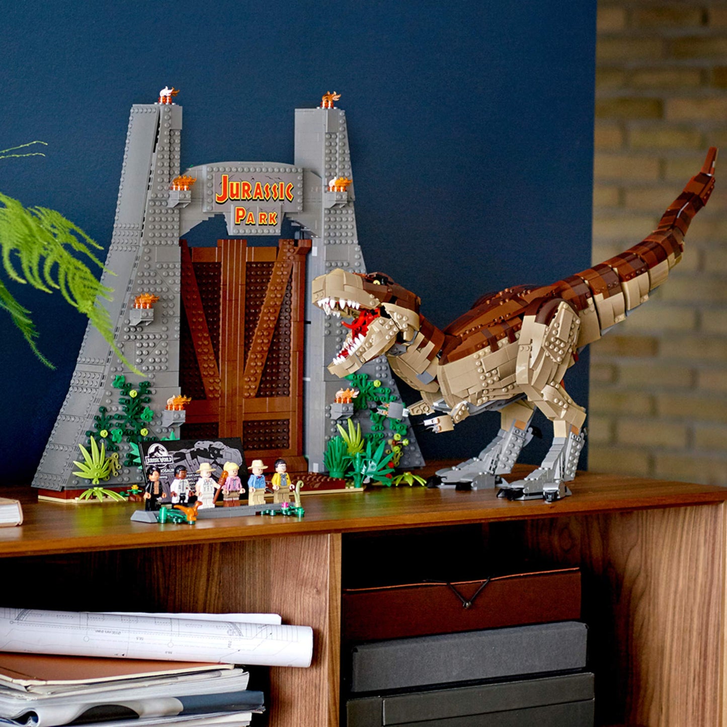 LEGO Jurassic World Jurassic Park: T. rex Rampage 75936 Building Kit Amazon