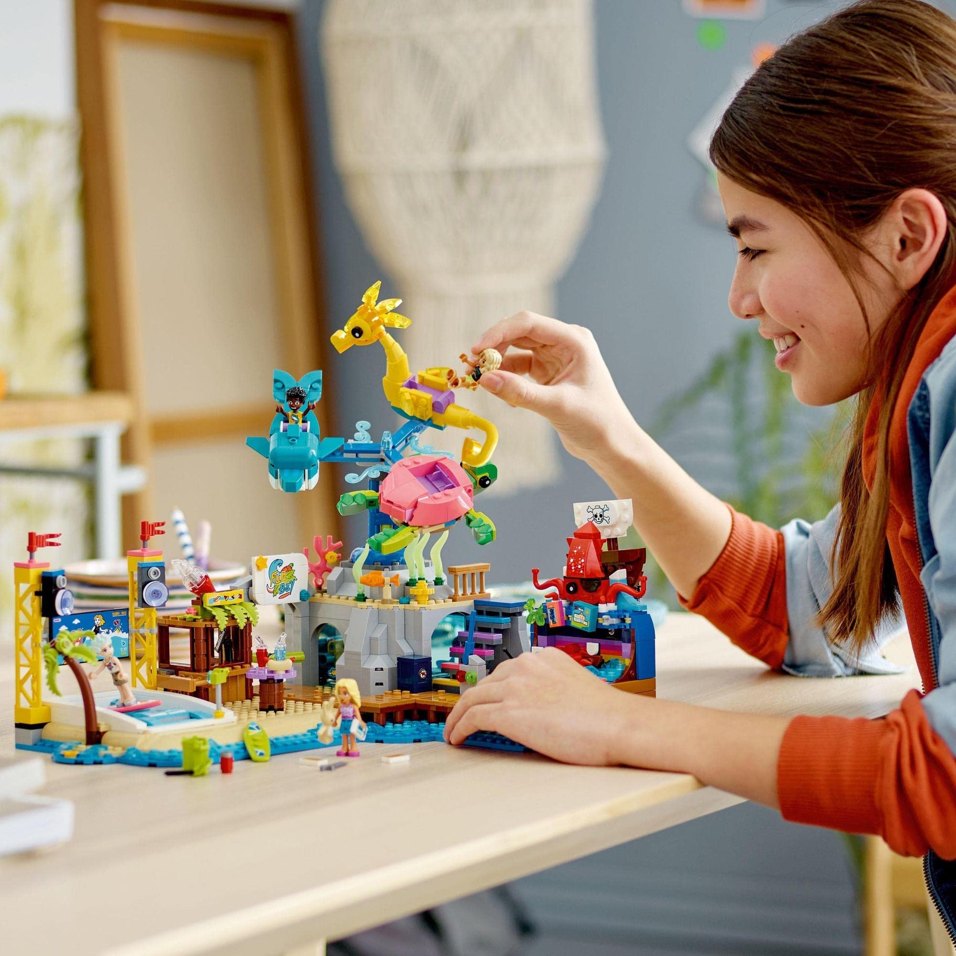 LEGO® Friends Beach Amusement Park 41737 Building Toy Amazon