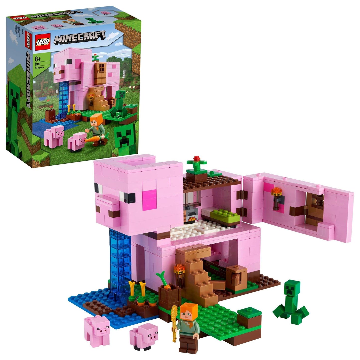 LEGO Minecraft The Pig House 21170 Brick Island