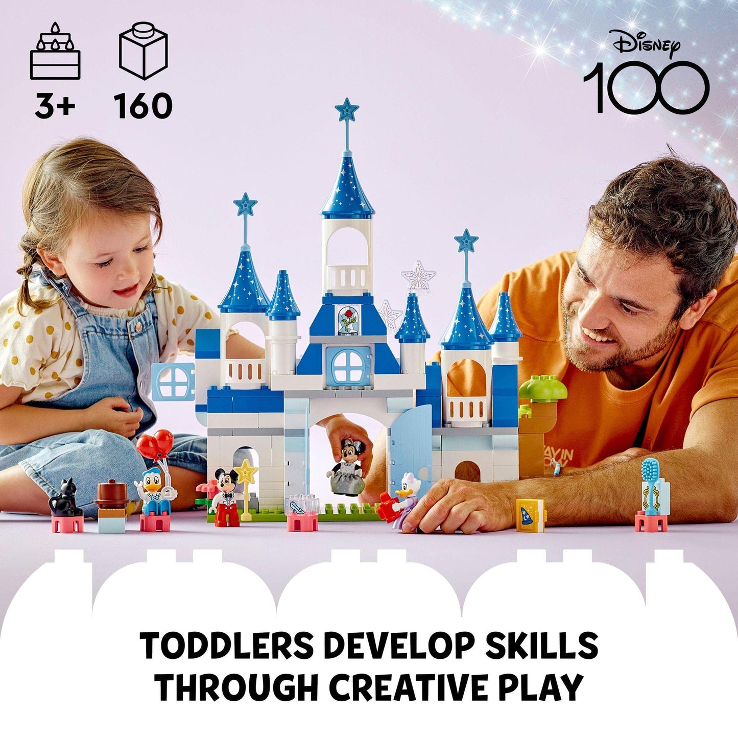LEGO® DUPLO® Disney 3in1 Magic Castle 10998 Building Toy