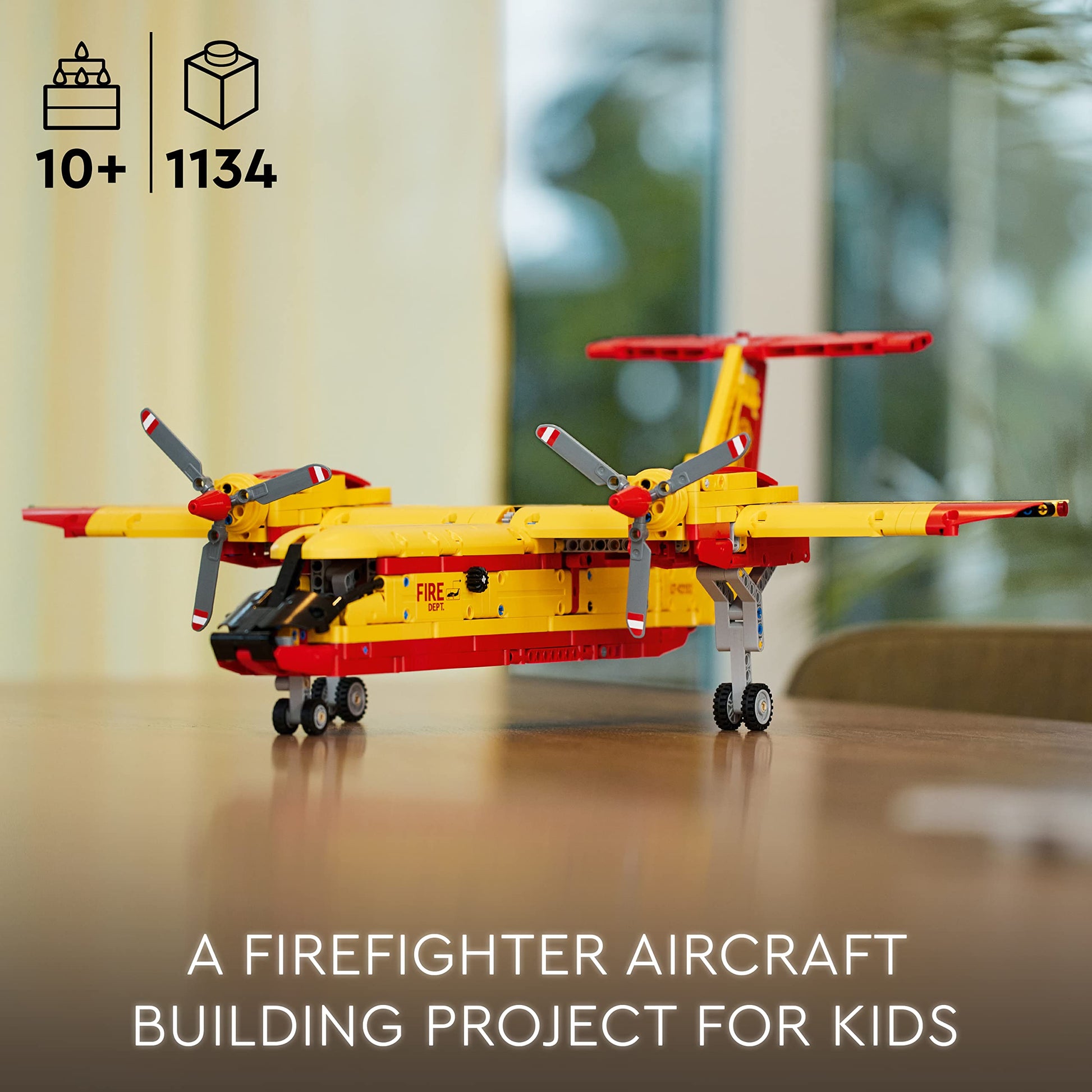 LEGO Technic 42152 Fire Airplane Brick Island