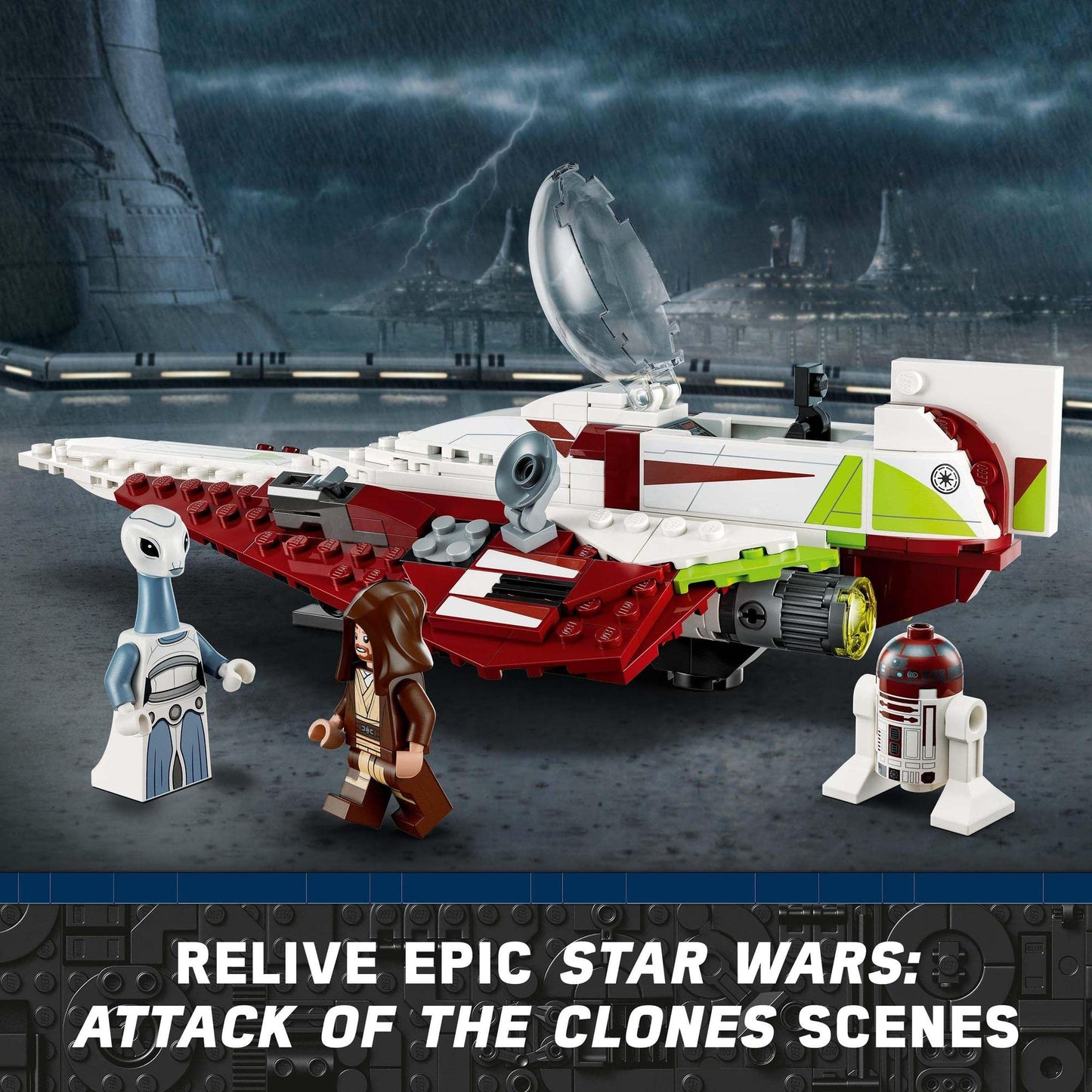 LEGO Star Wars OBI-Wan Kenobi’s Jedi Starfighter 75333 Amazon