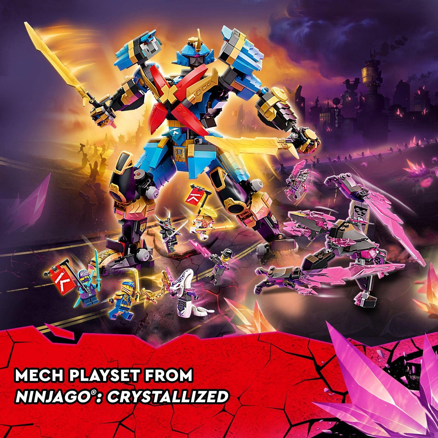 LEGO NINJAGO NYA’s Samurai X MECH Building Kit 71775 Amazon