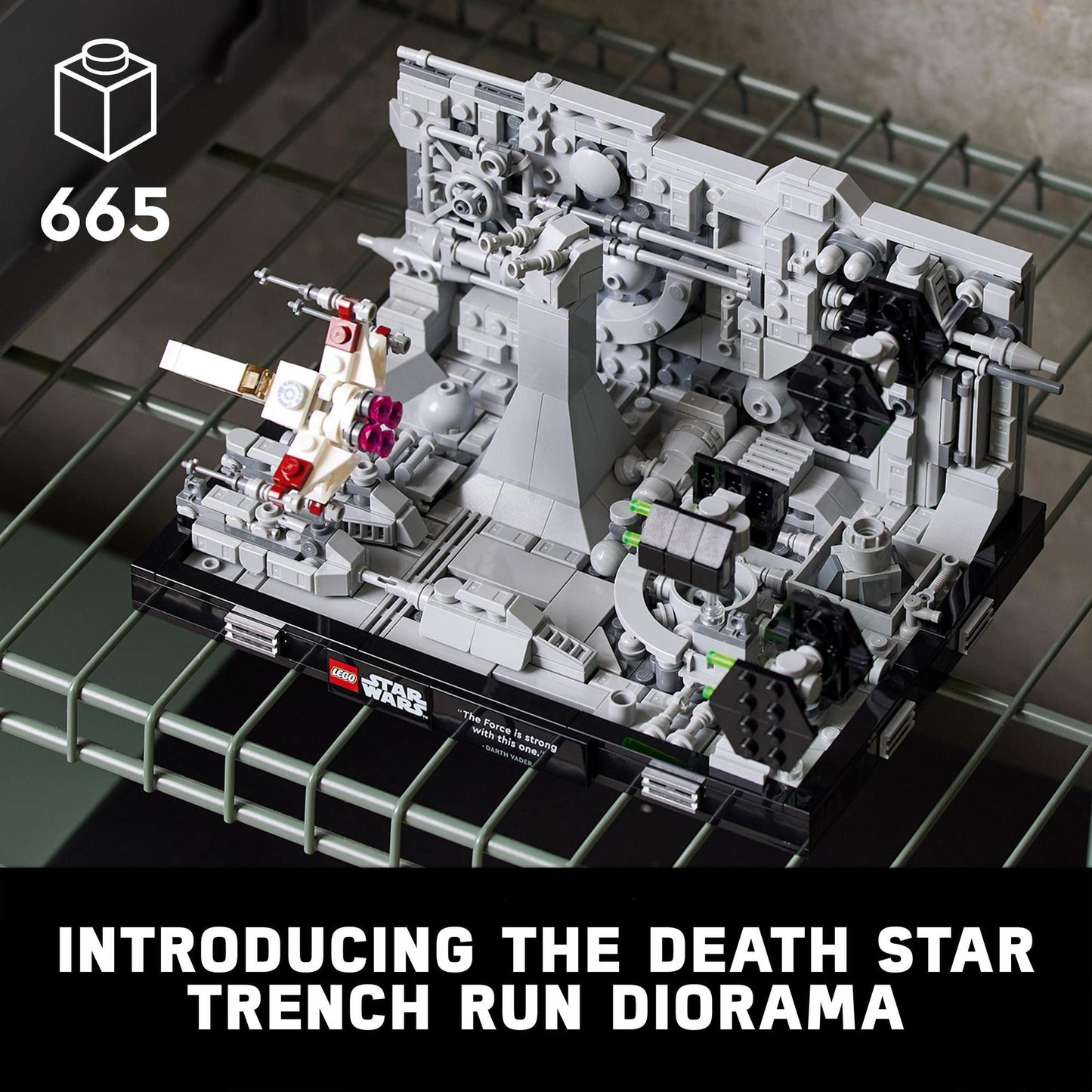 LEGO Star Wars Death Star Trench Run Diorama 75329 Brick Island