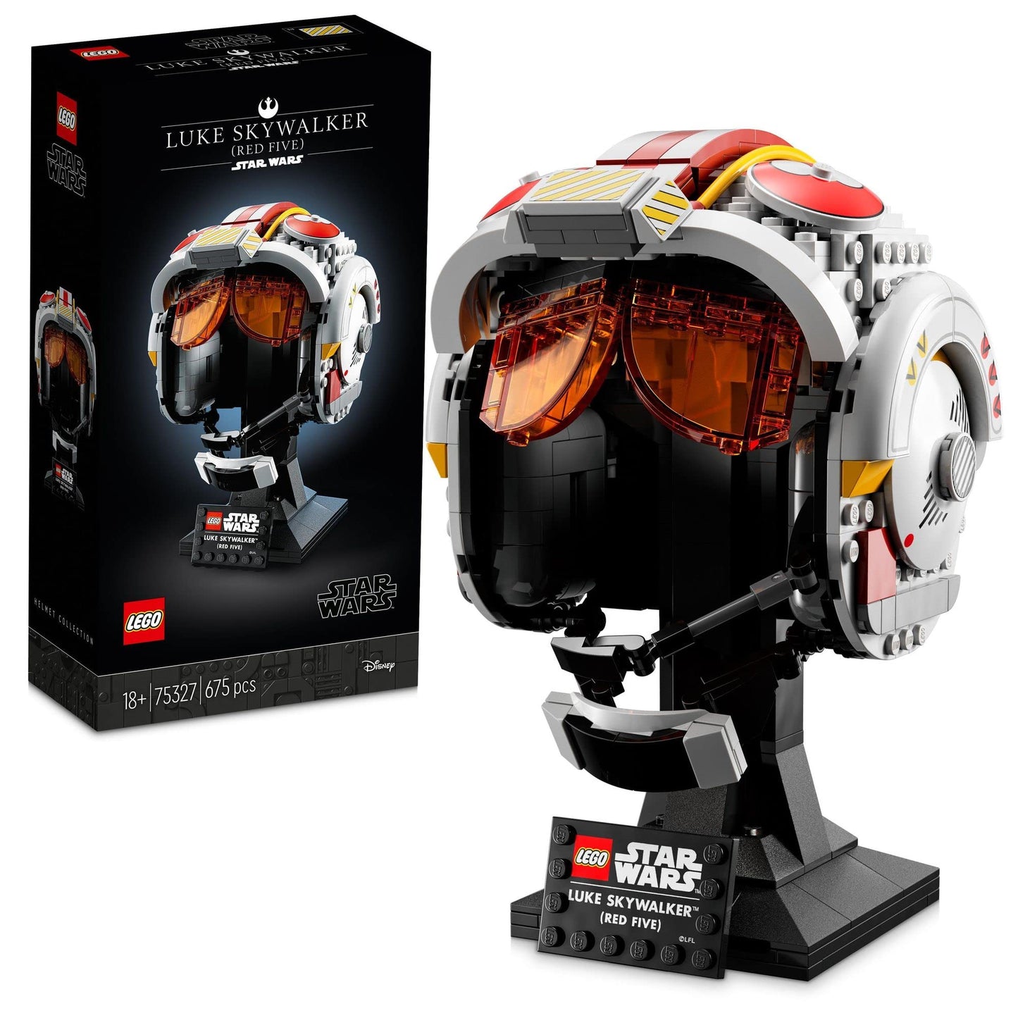 LEGO Star Wars Luke Skywalker (Red Five) Helmet 75327 Amazon
