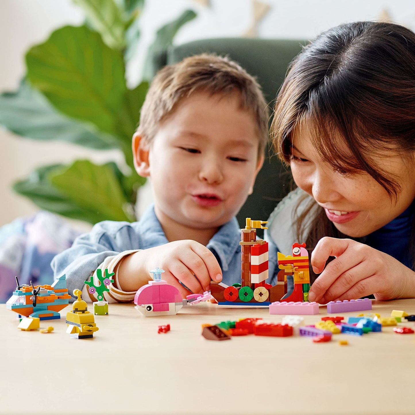 LEGO® Classic Creative Ocean Fun 11018 Building Kit Amazon