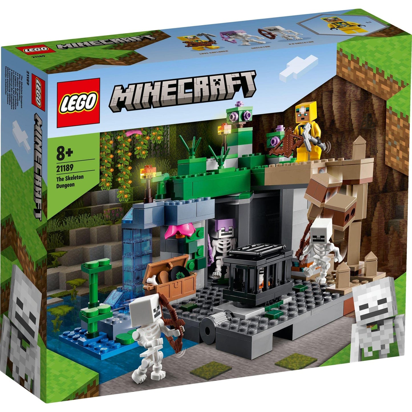LEGO Minecraft The Skeleton Dungeon 21189 Amazon