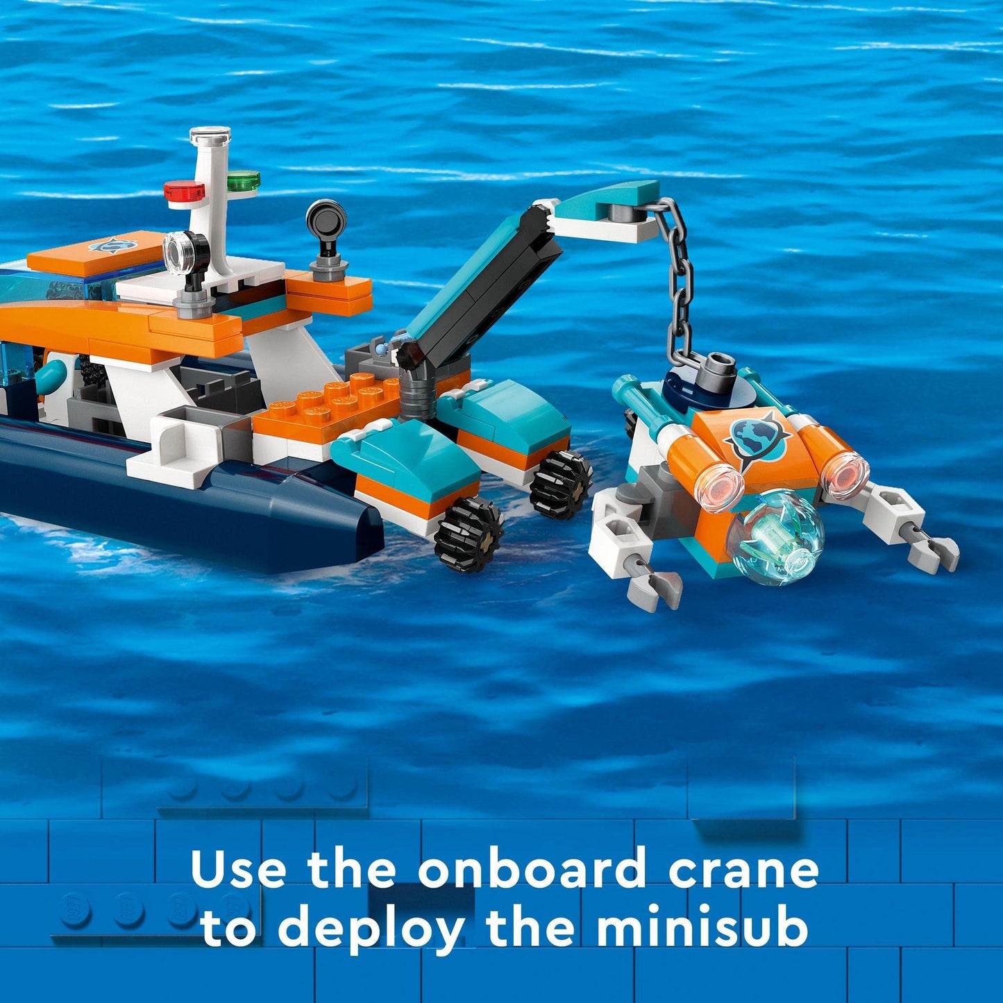 LEGO® City Explorer Diving Boat 60377 Building Toy Amazon