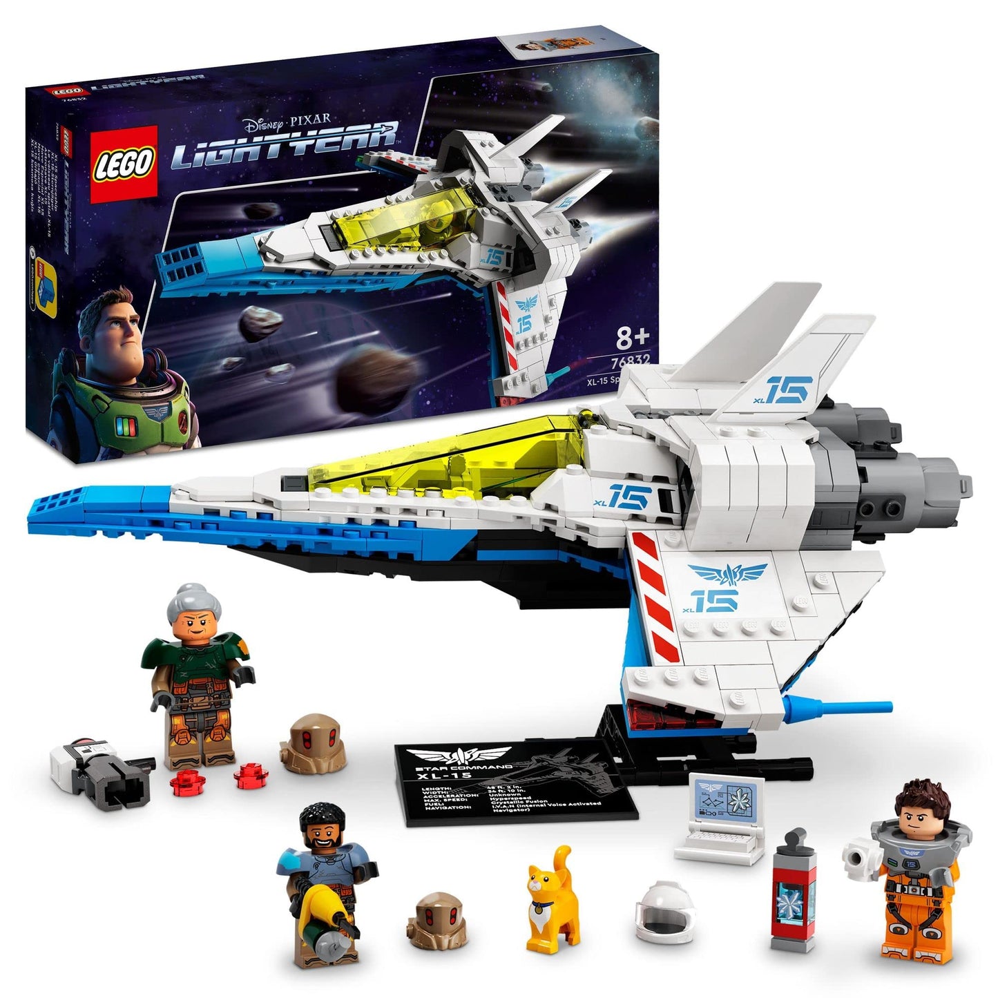 LEGO Disney and Pixar's Lightyear XL-15 Spaceship 76832 Amazon