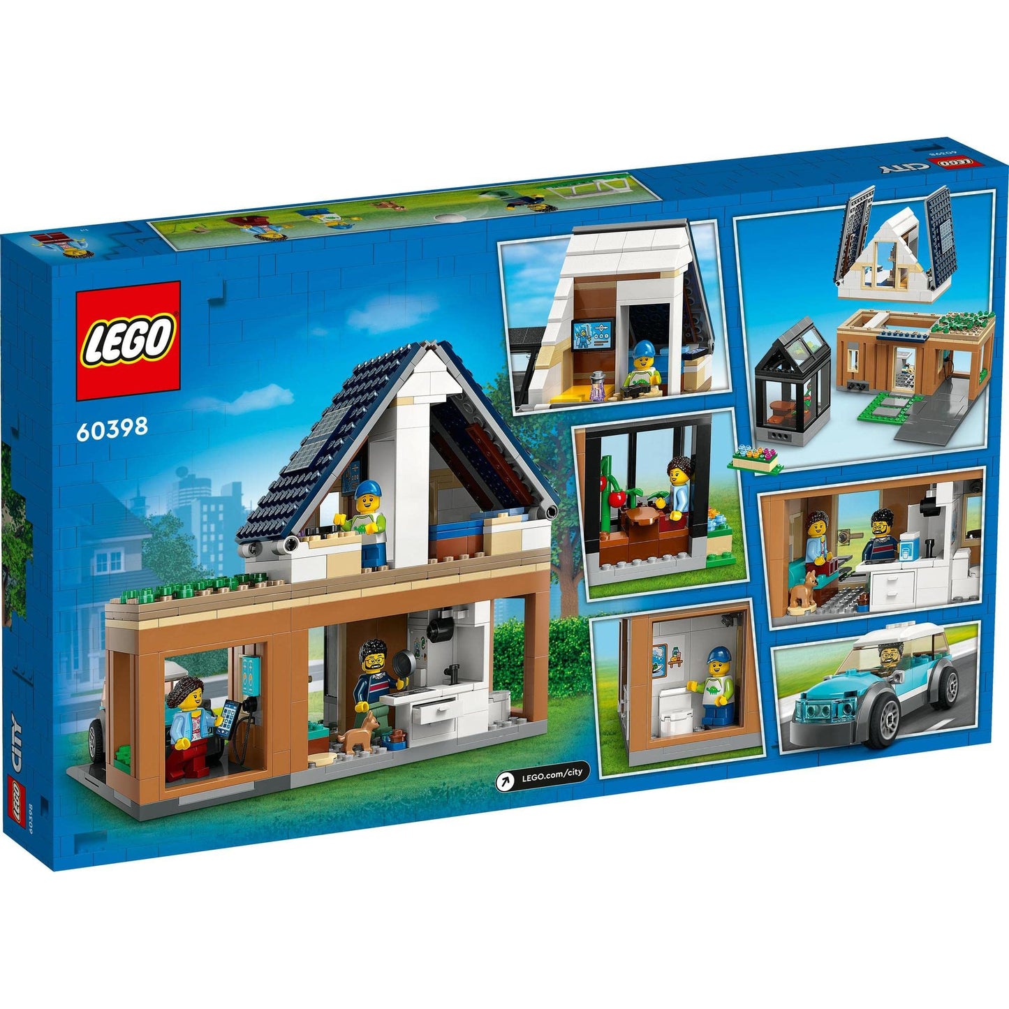 LEGO® City Family House and Electric Car 60398 Building Toy Amazon