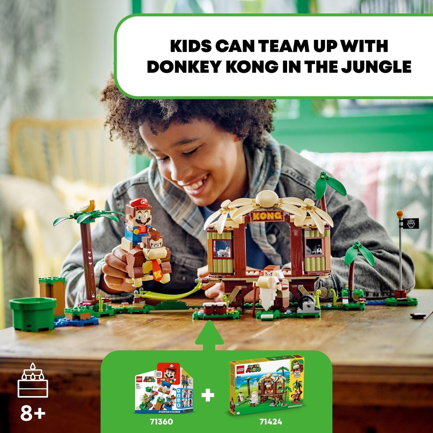 LEGO Super Mario Donkey Kong’s Tree House Expansion Set 71424 Amazon