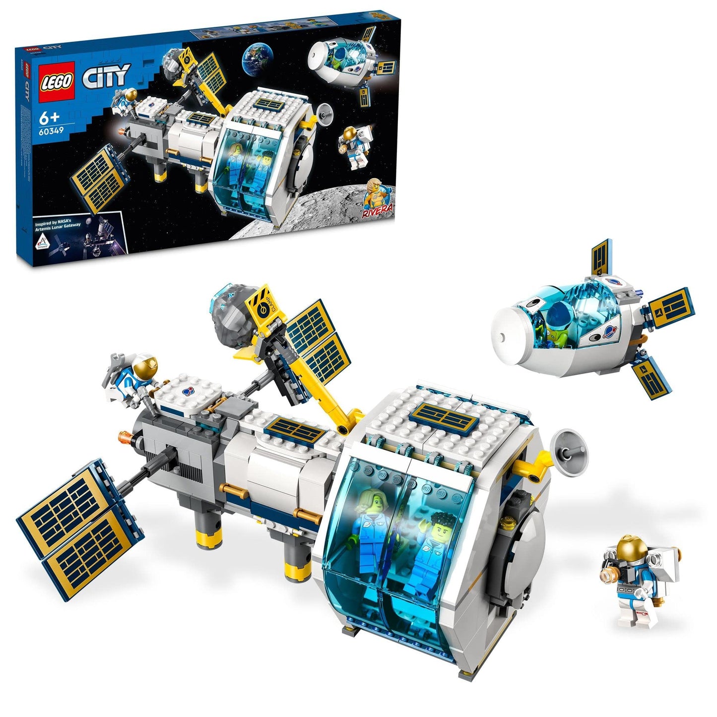 LEGO City Lunar Space Station 60349 Kids Building & Construction Toys