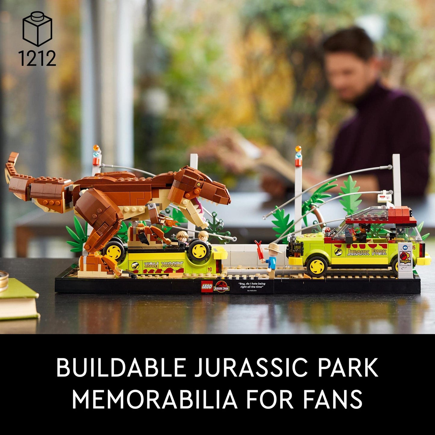 LEGO Jurassic Park T. rex Breakout 76956 Brick Island