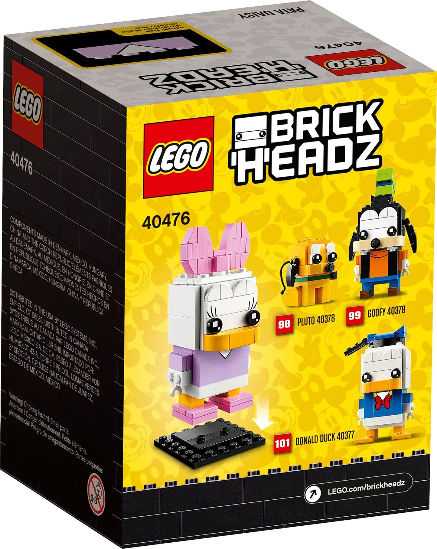 LEGO Disney BrickHeadz 40476 Daisy Duck Amazon