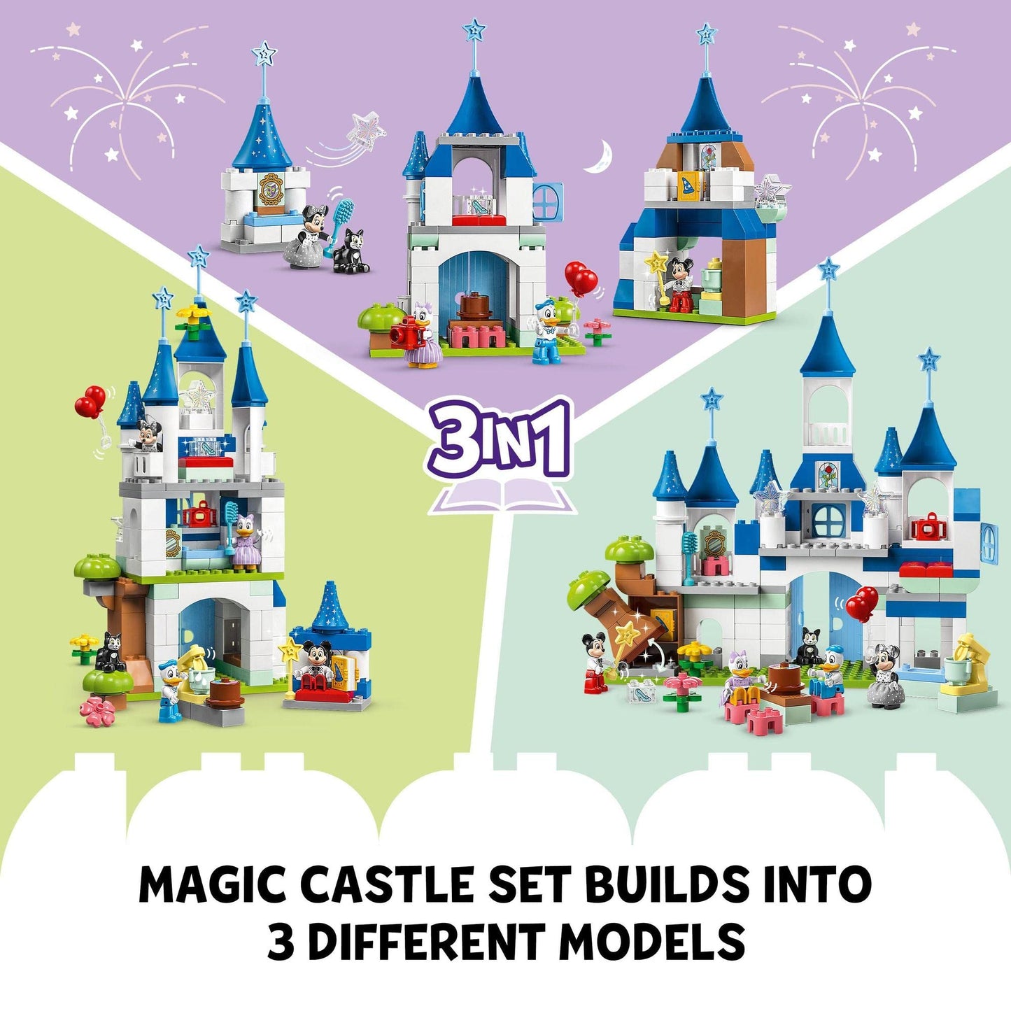 LEGO® DUPLO® Disney 3in1 Magic Castle 10998 Building Toy Amazon