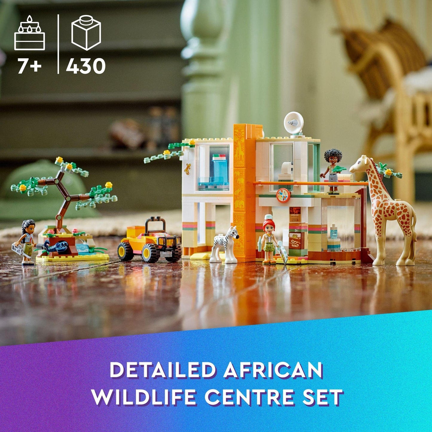 LEGO Friends Mia’s Wildlife Rescue 41717 Building Kit Amazon