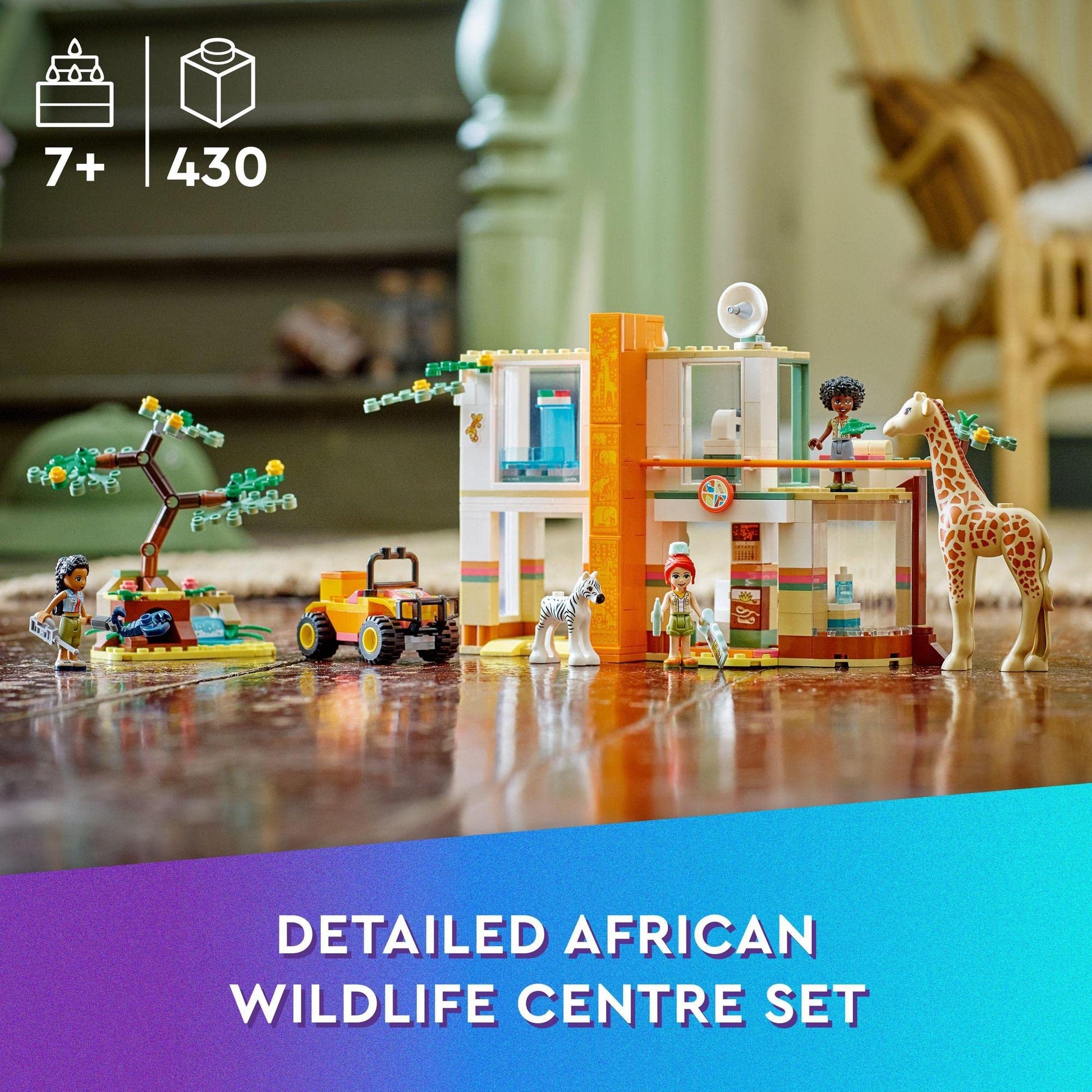 LEGO Friends Mia’s Wildlife Rescue 41717 Building Kit Amazon